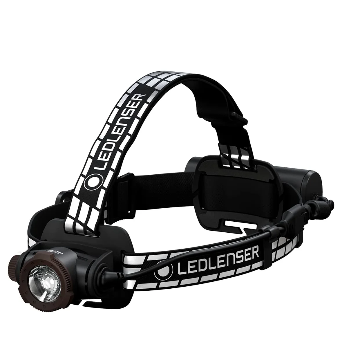 Ledlenser H7R Signature Linterna Frontal Recargable, 1200lm, Alance 260m | Enfoque ajustable, Bluetooth, hasta 65h de autonomía, intensidad regulable, IP67, ideal para deportes outdoor | 2020
