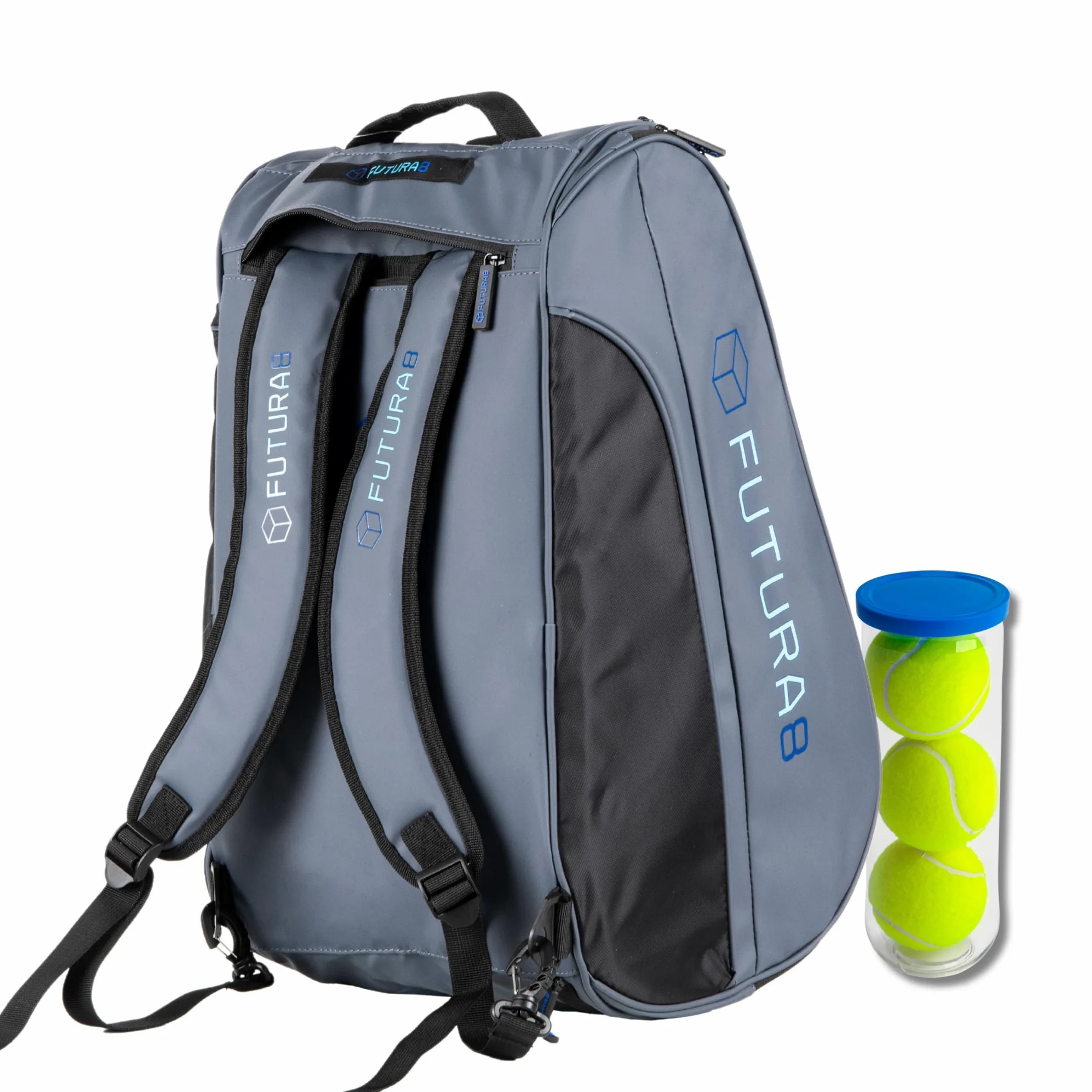 Paletero de Pádel Hombre y Mujer, Compartimento Térmico, Protege hasta 4 Palas, Ideal para Entrenamientos y Torneos, Jugadores de Pádel, Mochila Grande, Resistente y Ergonómica
