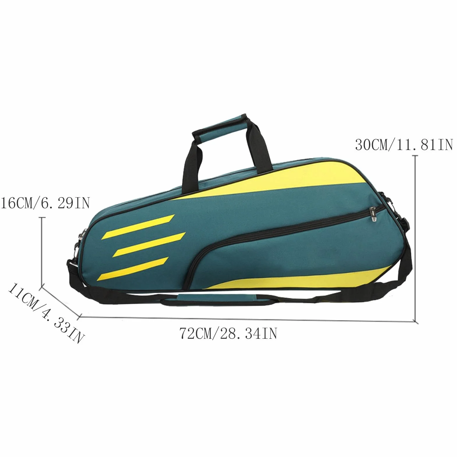 Bolsa Para Raqueta De Bádminton - Bolsa Impermeable Para Funda Para Raquetas De Bádminton, Bolsa De Transporte Para Hombro De Tenis | Bolso Duradero De La Raqueta De Tenis Del Diseño Ergonómico