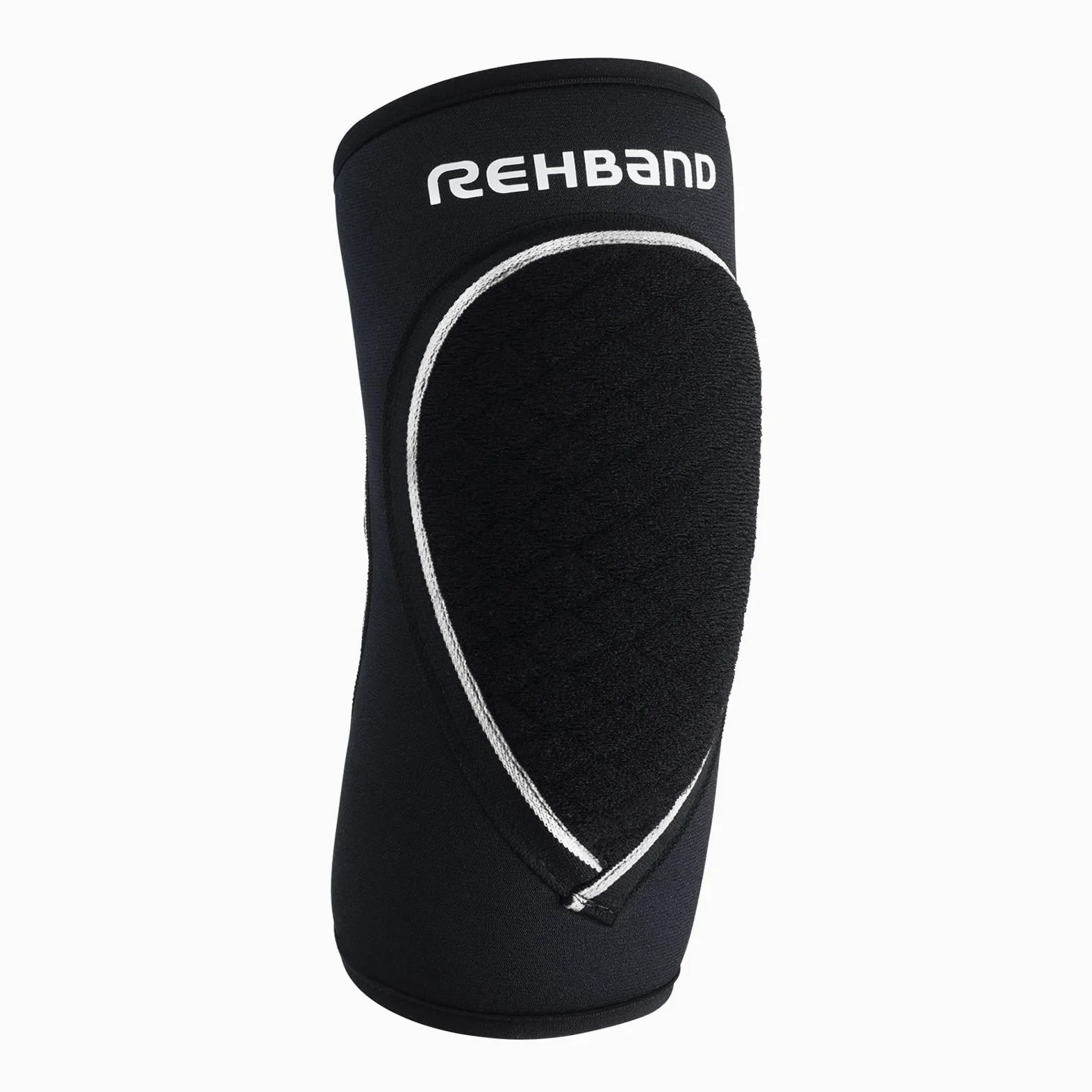 Rehband Coderas para niños 1 Pieza o 1 par Negro Coderas cómodas para Voleibol y Balonmano Codera Deportiva Fabricada en Neopreno de 3mm