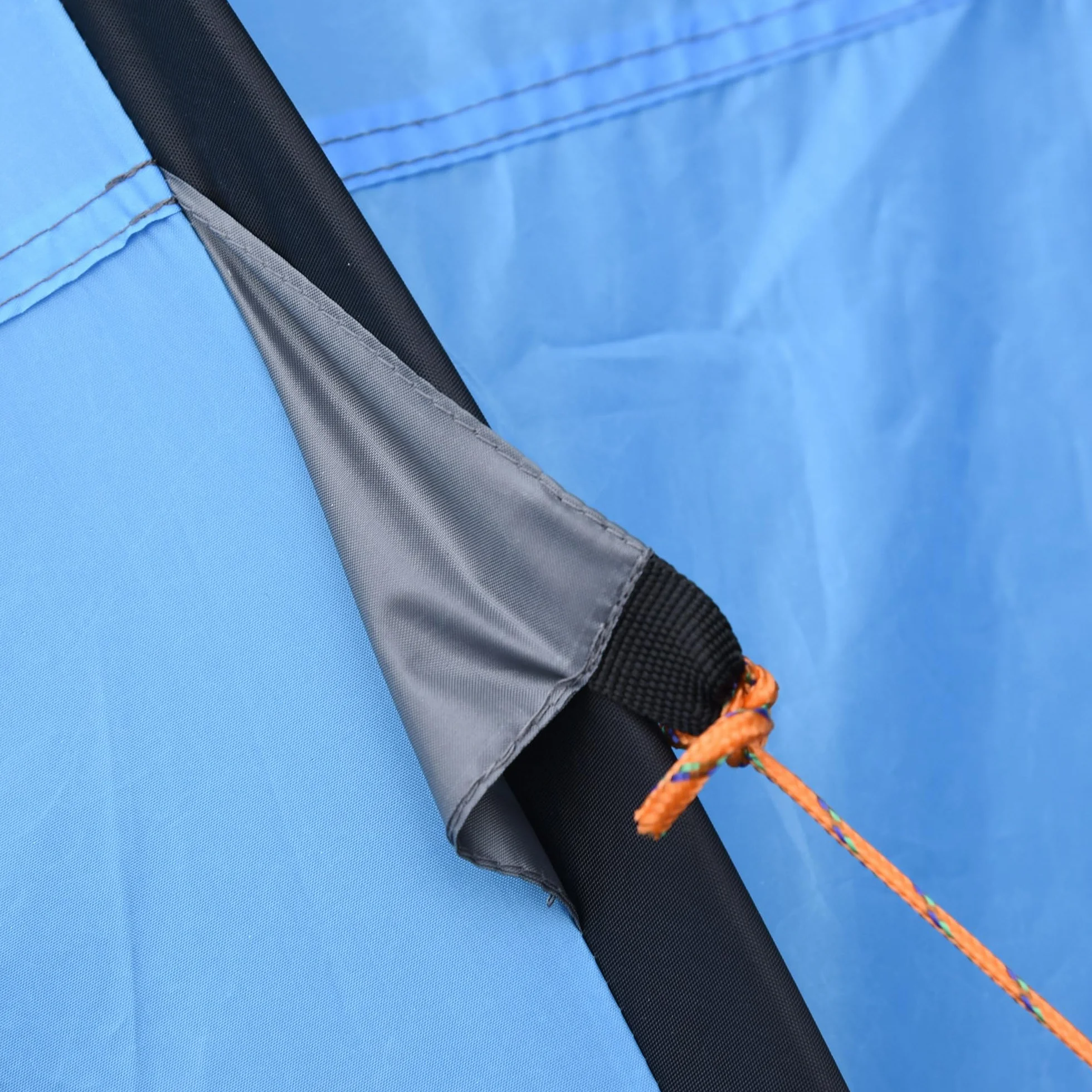 Outsunny Tienda de Campaña Pop up 4-5 Personas Impermeable Anti-UV 263,5x220x123 cm