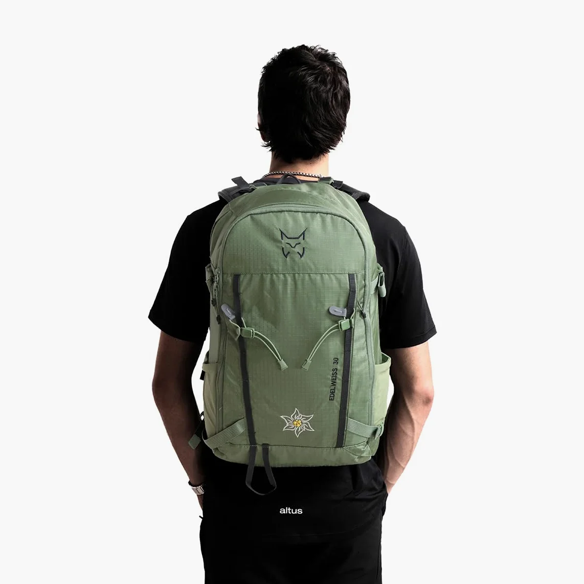 ALTUS Edelweiss K30 Mochila de Montaña y Trekking | Cubre Mochilas Integrado