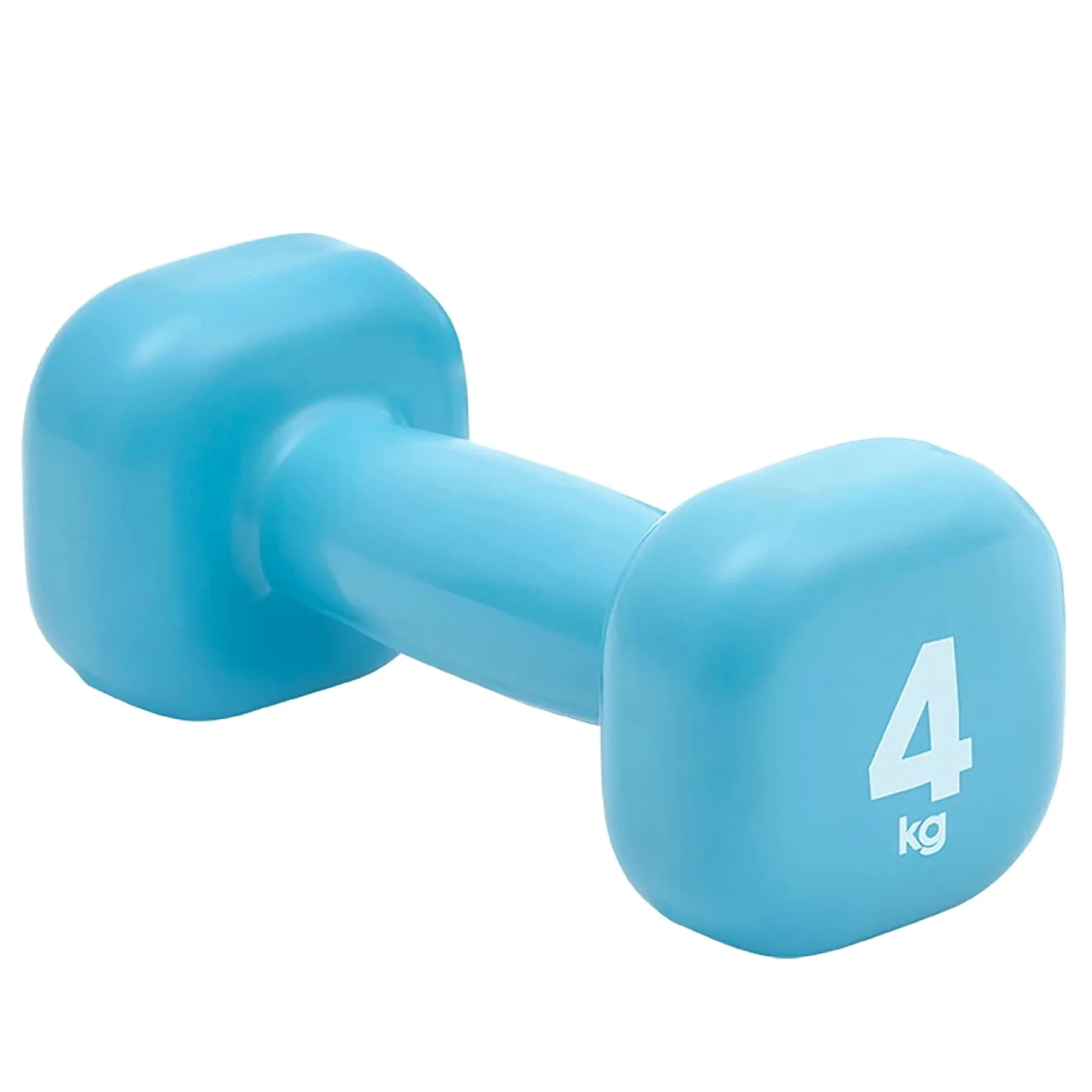 yl Mancuernas,Mancuernas Deportivas Cuadradas Antideslizantes de Vinilo,Pesas de 2 Kg O 4 Kg Vendidos Individualmente Mancuernas/Blue / 4kg