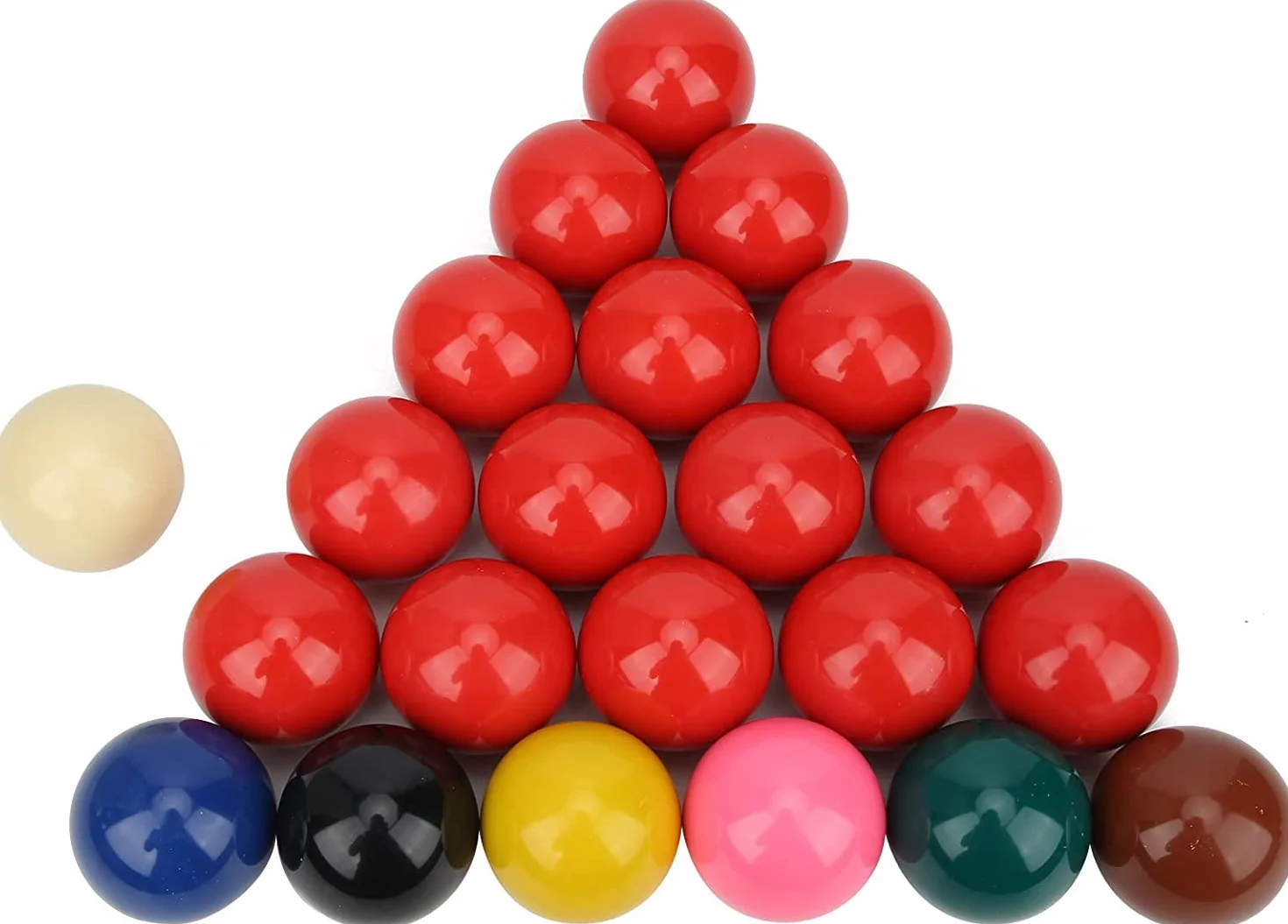 Juego de 22 bolas de billar Snooker resina 2-1/16" (52,4 mm)