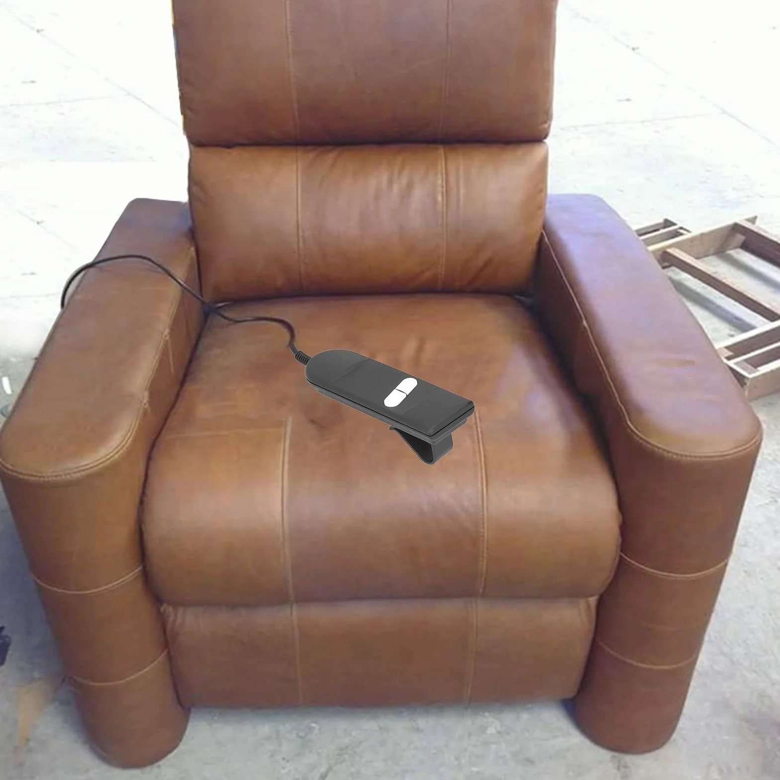 Sillón Relax Reclinable Eléctrico Control Manual ABS 5 Pines 2 Botones