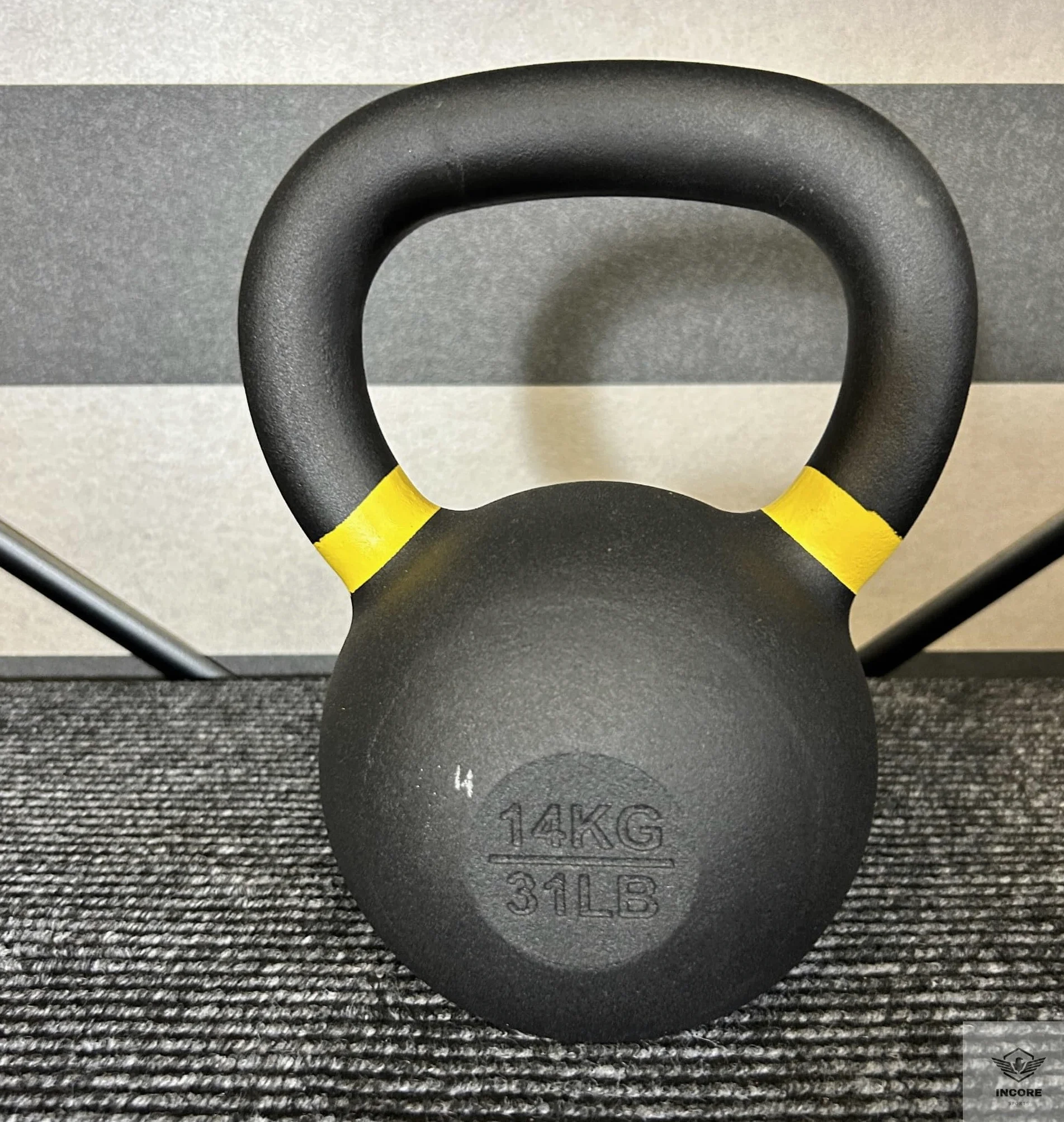 Pesa rusa de hierro fundido Hardstyle Incore Sports 14 kg