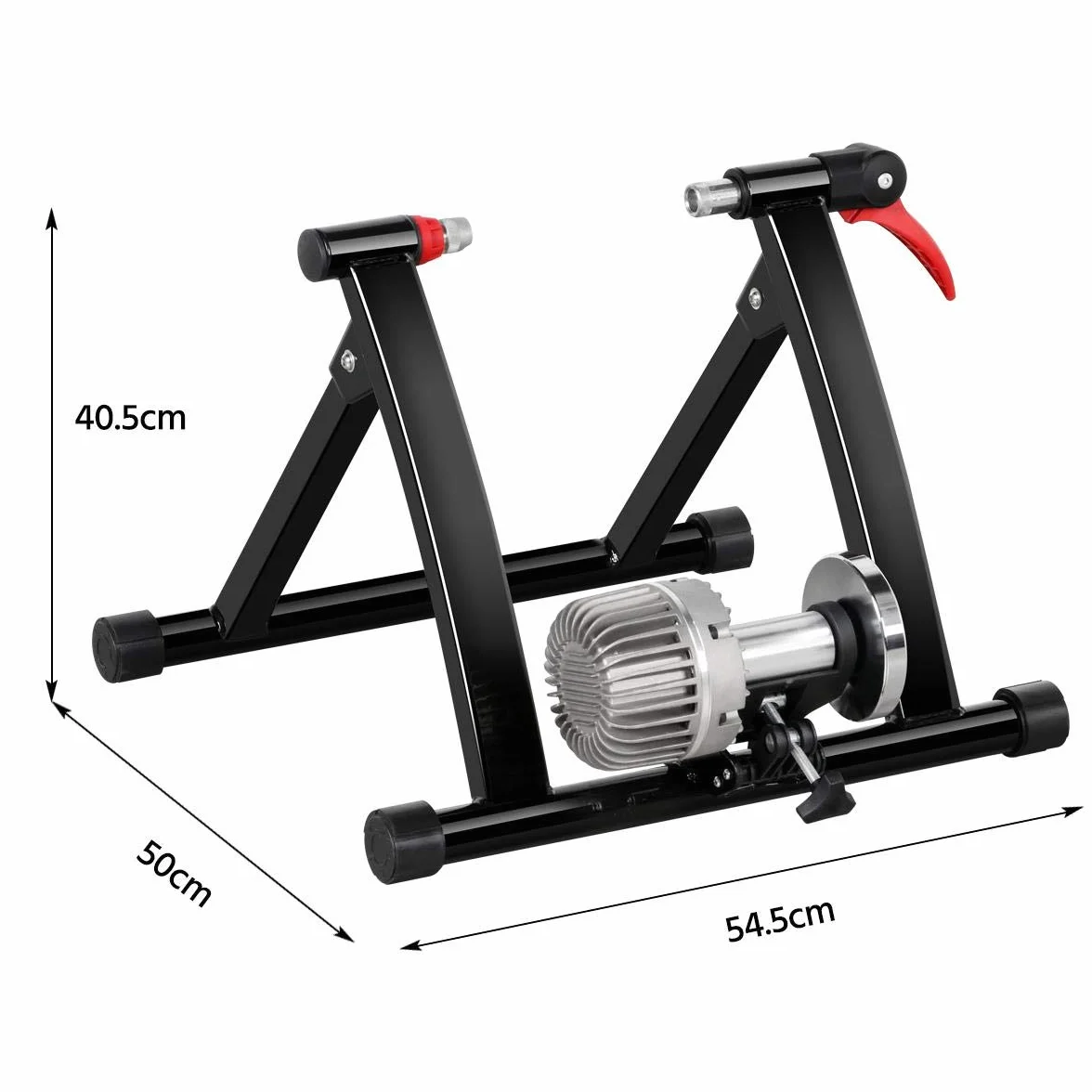 Yaheetech Rodillo Bicicleta Montaña Rodillo Bicicleta Carretera en Casa o Interior para Ruedas de 26 – 28 Pulgadas y 700C con 5 Niveles de Resistencia Ajustables