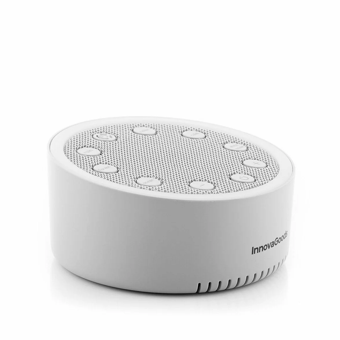 InnovaGoods® Máquina de Relajación con Luz y Sonido, 2 Modos Iluminación, 6 Sonidos, Apagado Automático
