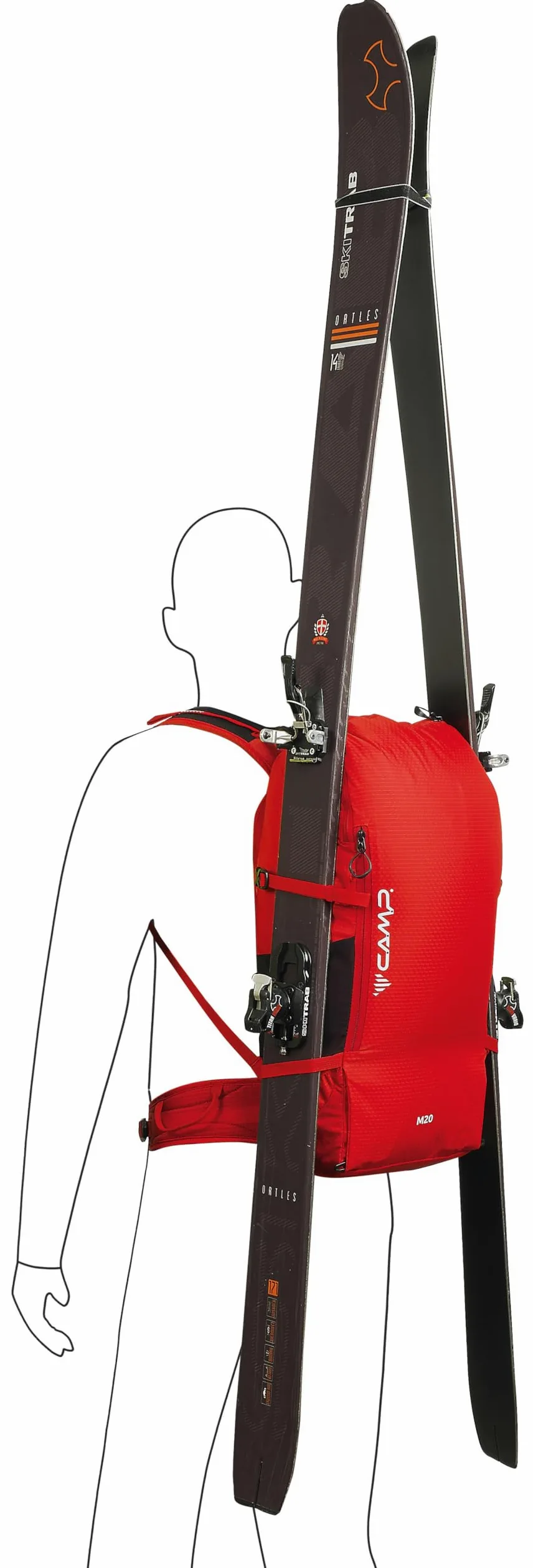 C.A.M.P. - Mochila - M20 - Rojo - 20 L