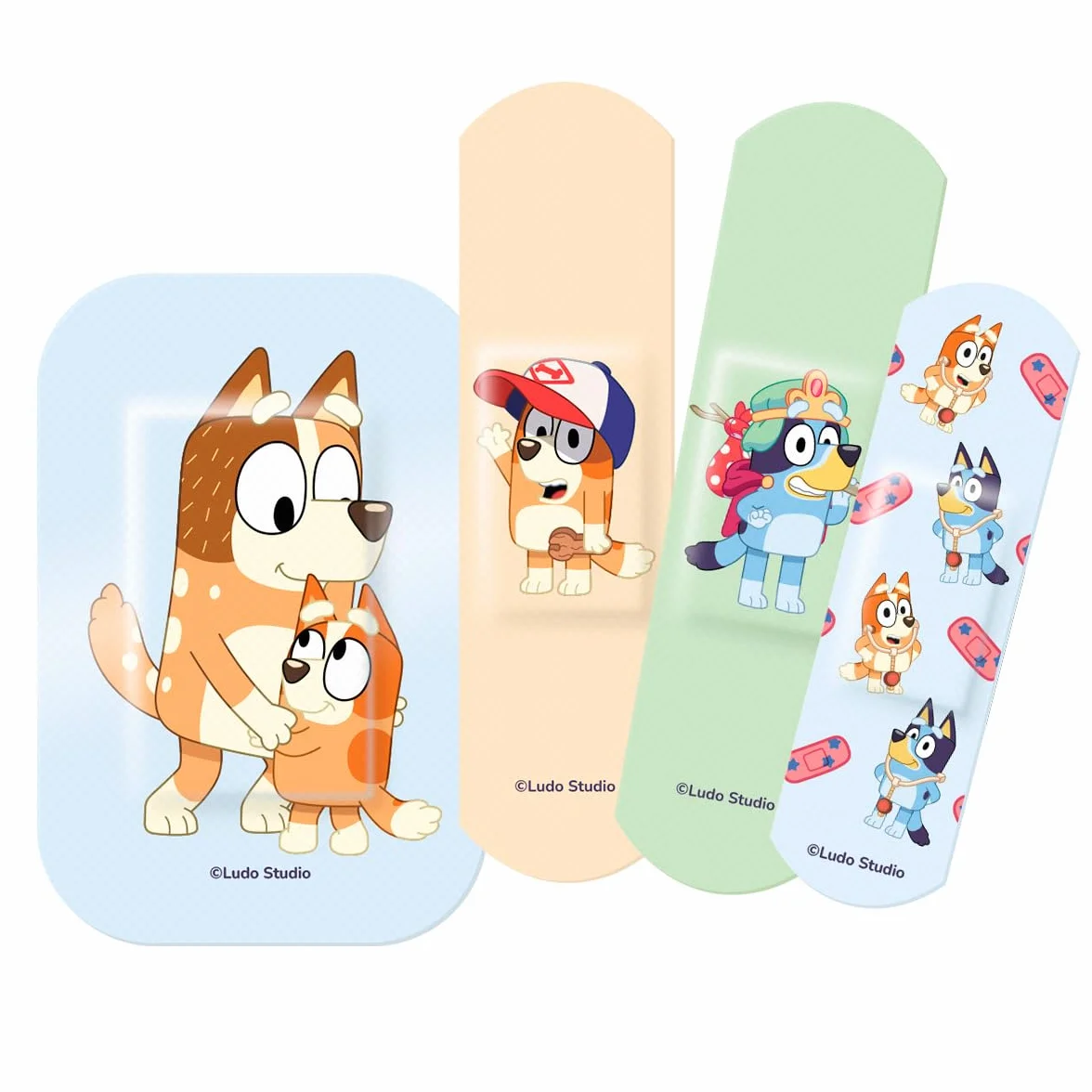 Bluey Tiritas Apósitos Infantiles 12 Unidades Diseños Surtidos