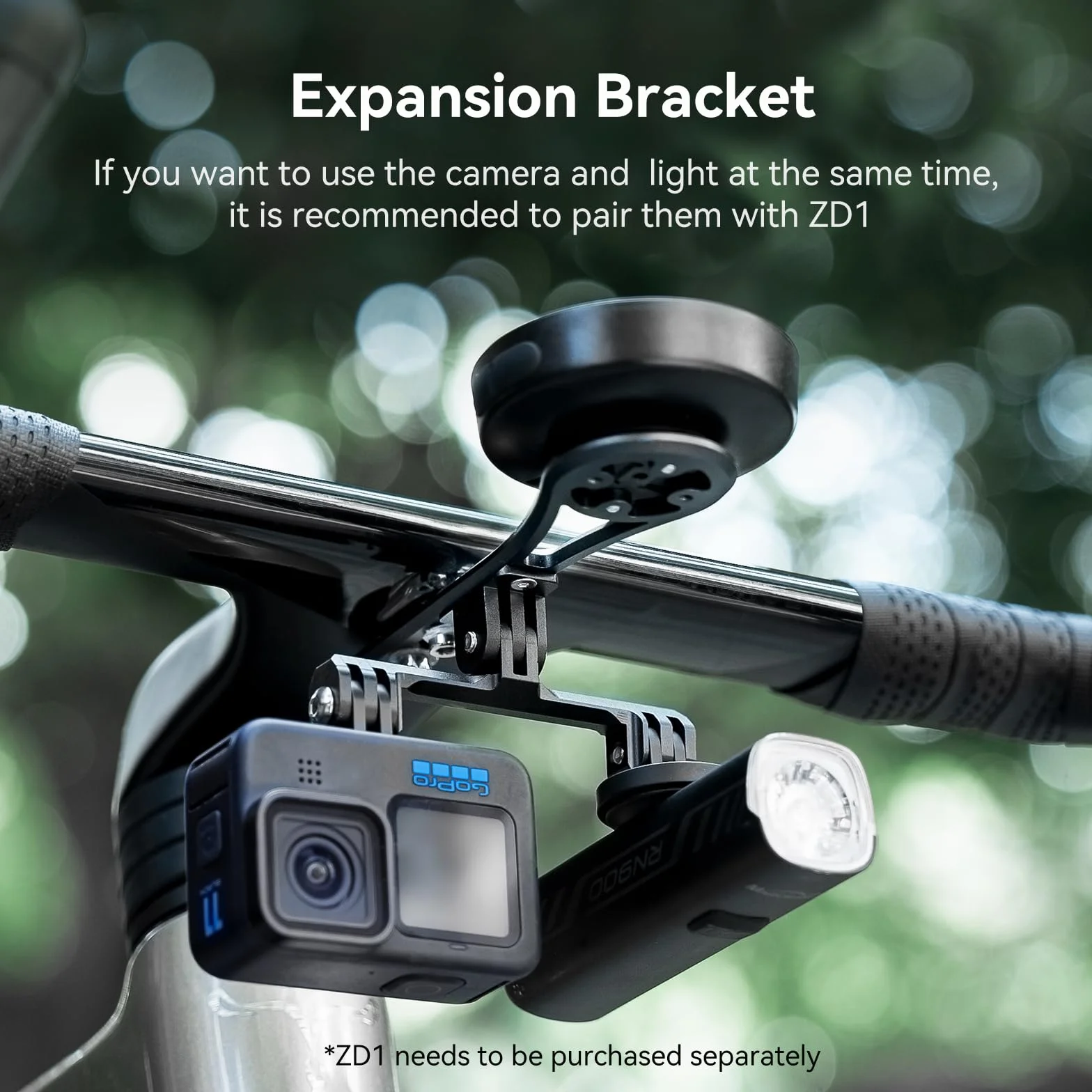 CYCPLUS Soporte frontal para bicicleta Z3, soporte de bicicleta compatible con Garmin/Igpsport/Xoss Cycling Computer