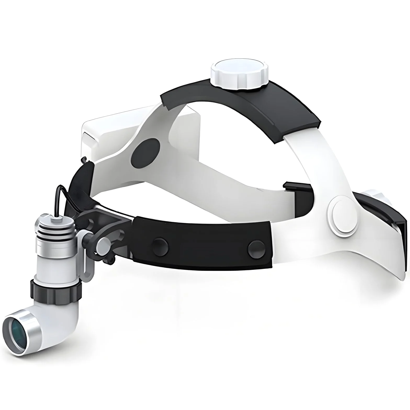 Linterna frontal LED de 3W Faro quirúrgico para faros dentales inalámbrico, portátil, fuente de luz LED fría, endoscopia Ent