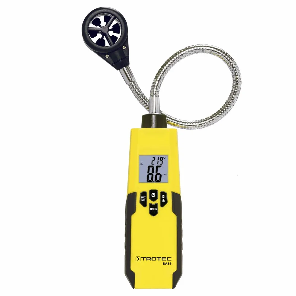 TROTEC Anemómetro flexible BA16