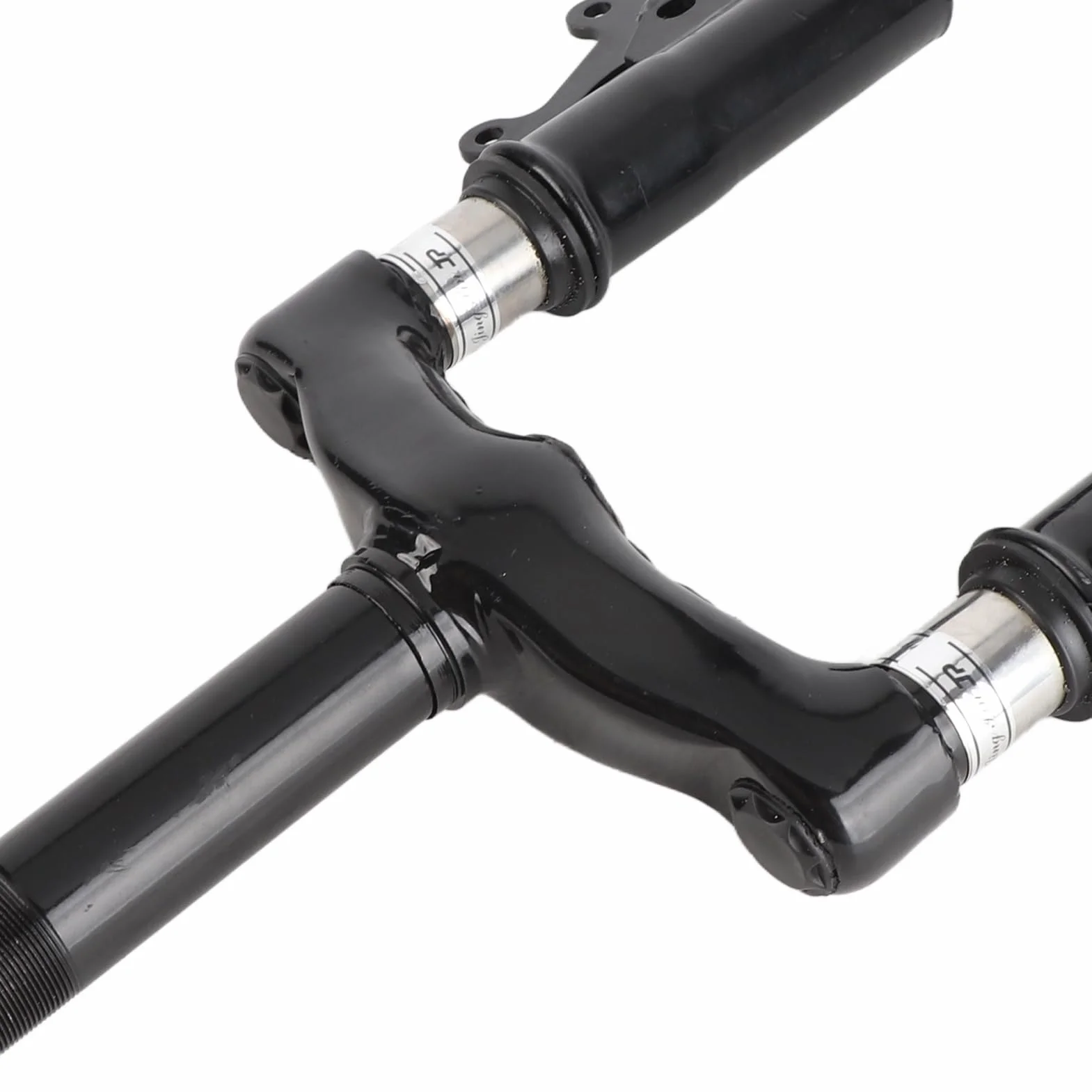 Horquilla de Suspensión Delantera para Patinete Eléctrico de Acero, 10-12 Pulgadas