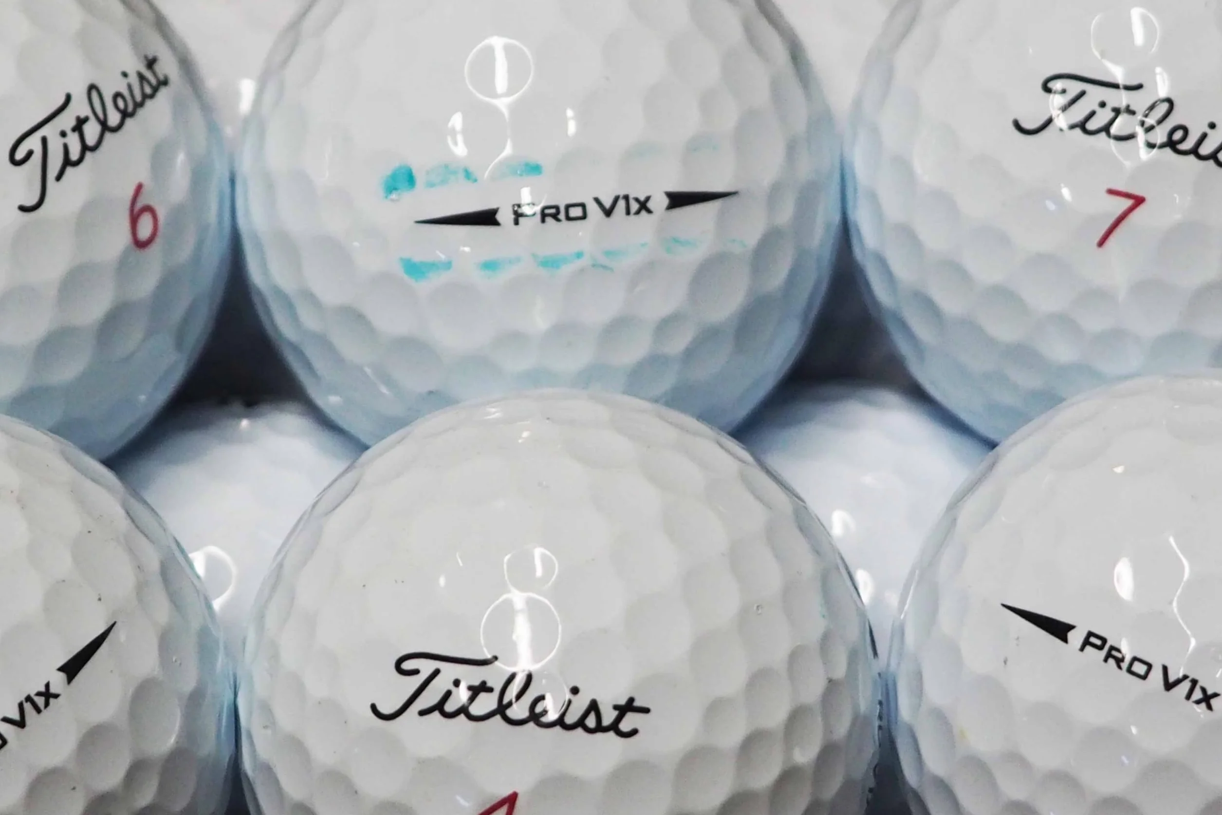 TITLEIST PRO V1X PELOTAS DE GOLF RECUPERADAS LAKE BALLS CALIDAD AAAA AAA PEARL A GRADE