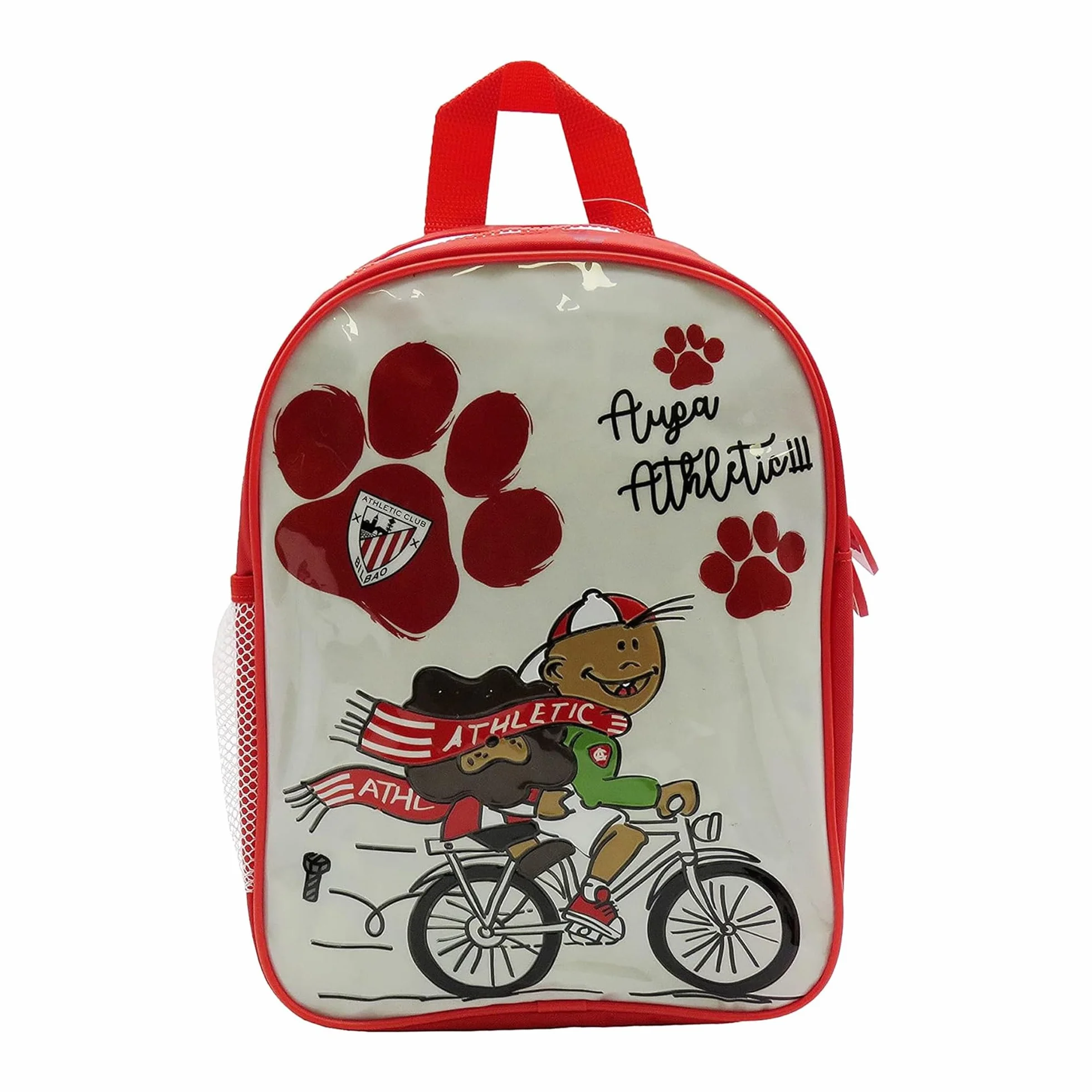CYPBRANDS Athletic Club- Mochila, 30 cm, Material Escolar, Fútbol, Producto Oficial