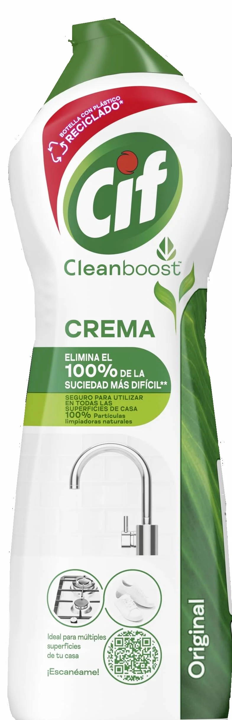 CIF Crema Original Multisuperficies Limpiador 750 ml