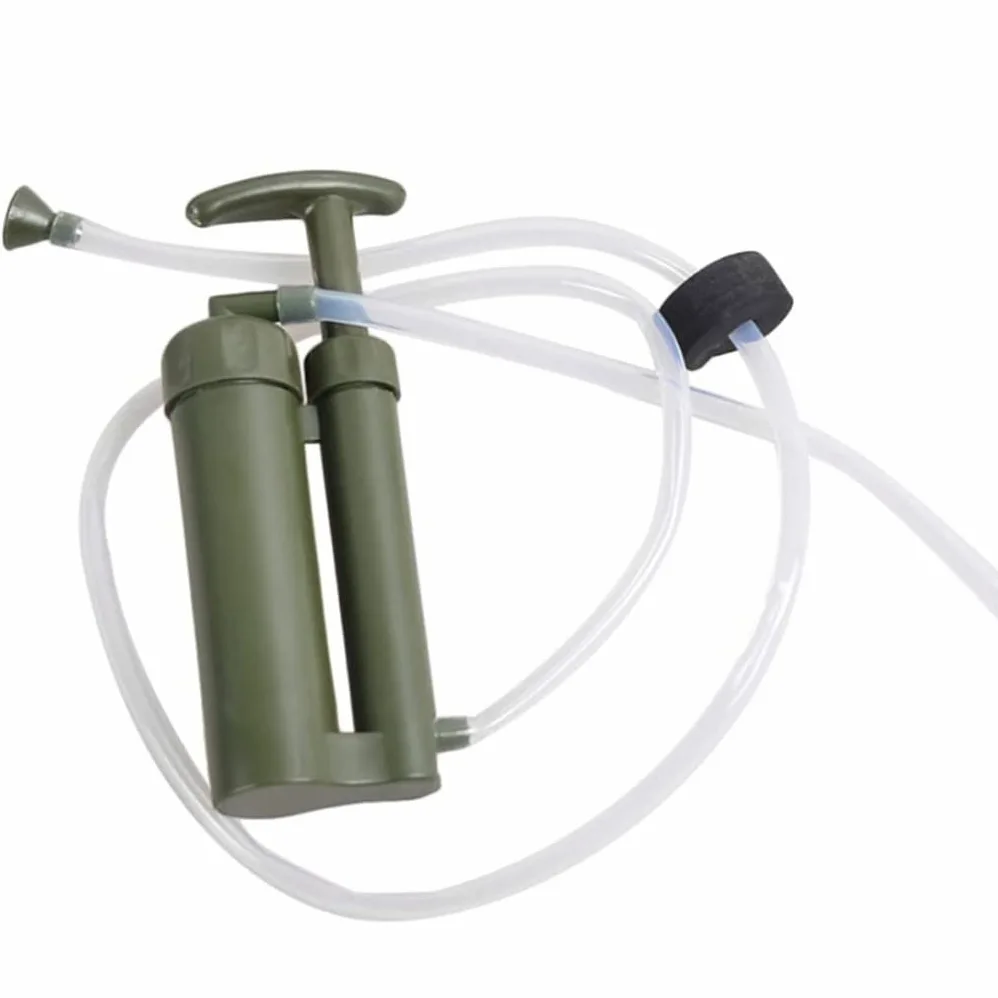 Purificador Agua Emergencia, Purificadores Agua Portátiles, Purificador Agua Personal Aire Libre para Camping Y Senderismo, Supervivencia Emergencia