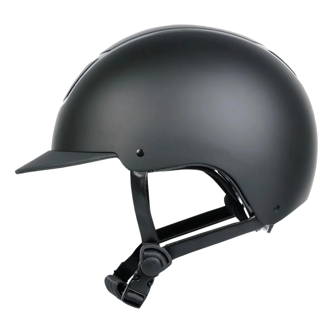 Harry's Horse Matterhorn - Casco de equitación (53-55 cm), color negro mate