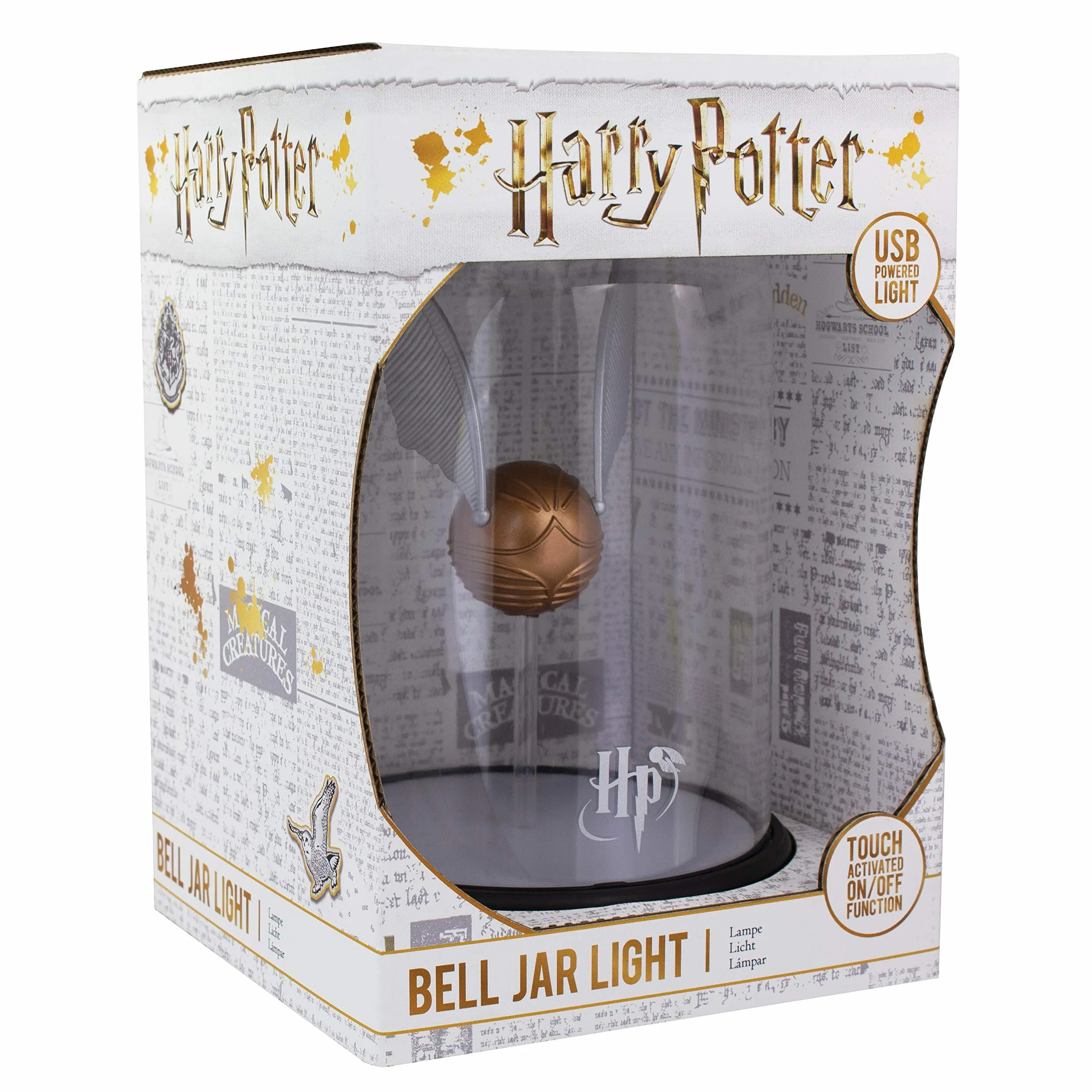 Paladone Harry Potter lámpara Snitch dorada
