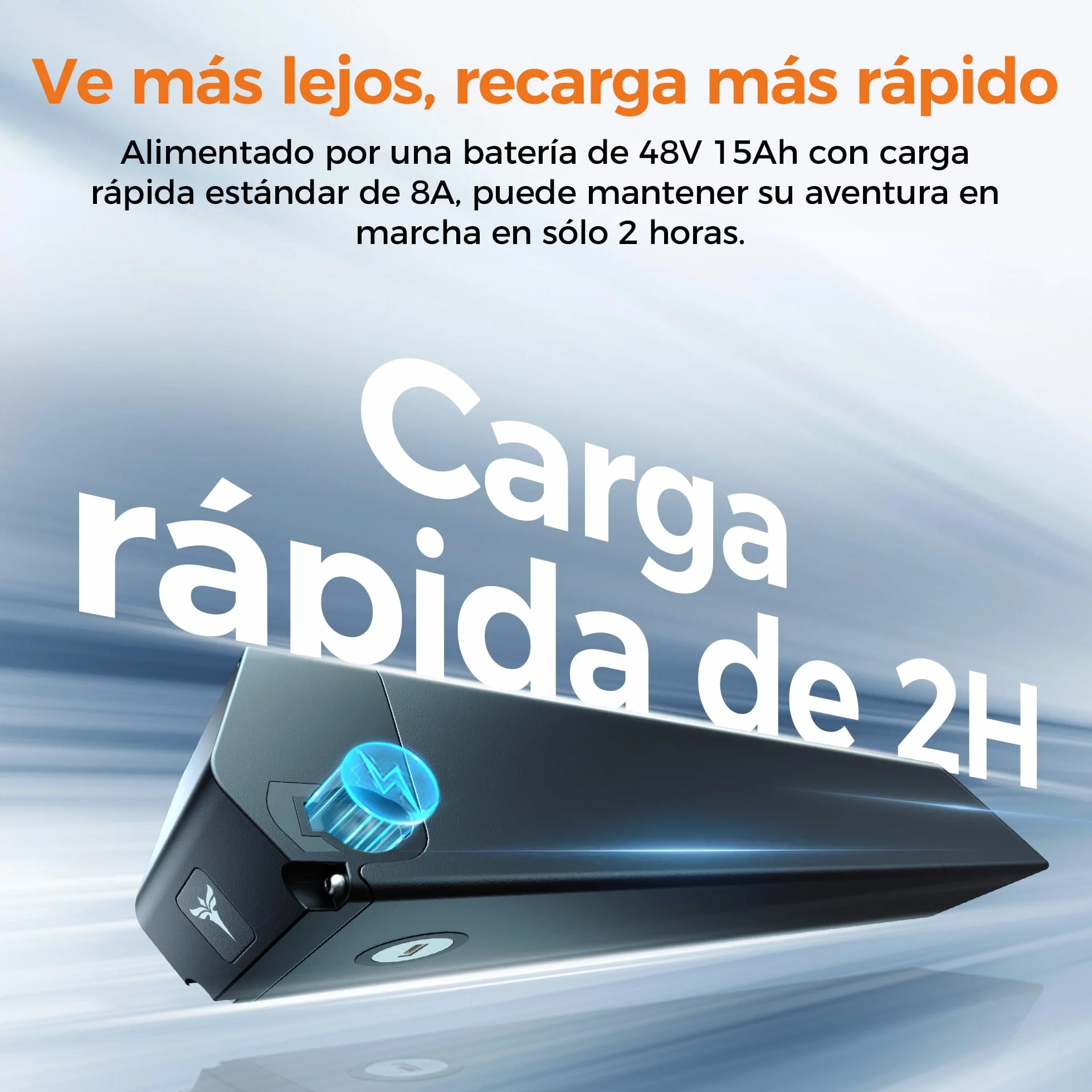 ENGWE Bike Plegable, Batería De 48 Vy 15 Ah Autonomía De hasta 130 km, Sensor De Par Y Diseño Plegable con Frenos Hidráulicos Y Aplicación para Todo Tipo De Terrenos, Engine Pro 3.0 Boost