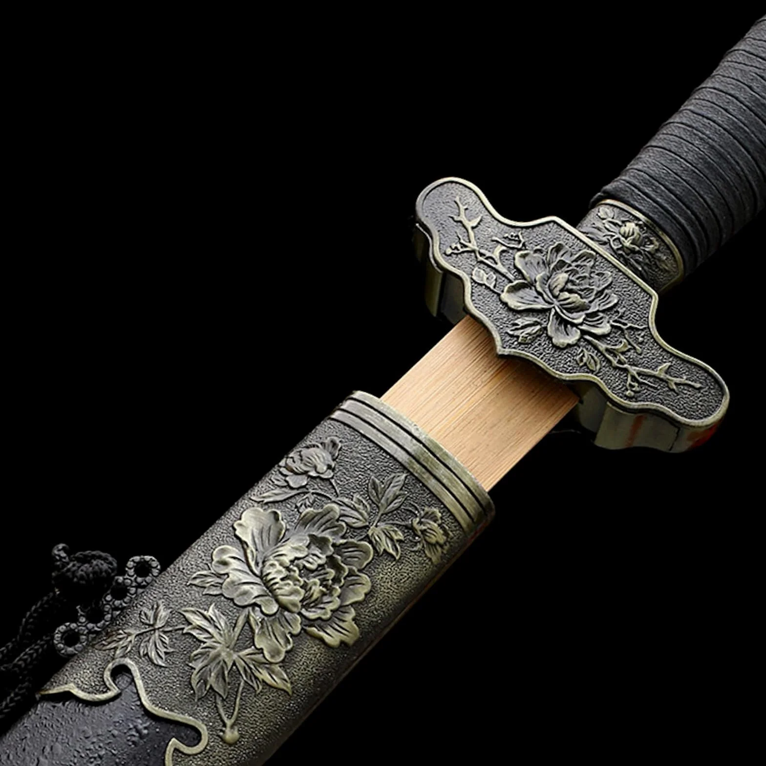 Espada de Madera Tai Chi 102cm con Vaina para Artes Marciales
