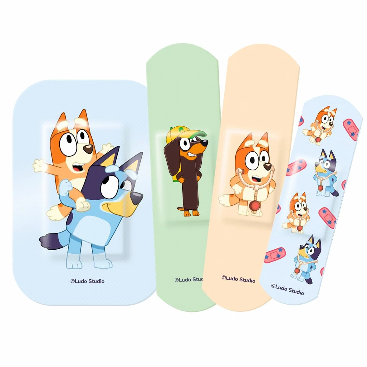 Bluey Tiritas Apósitos Infantiles 12 Unidades Diseños Surtidos