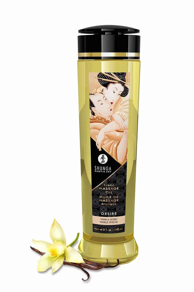 Shunga Desire Masaje Olie Vainilla 240 Ml 260 g
