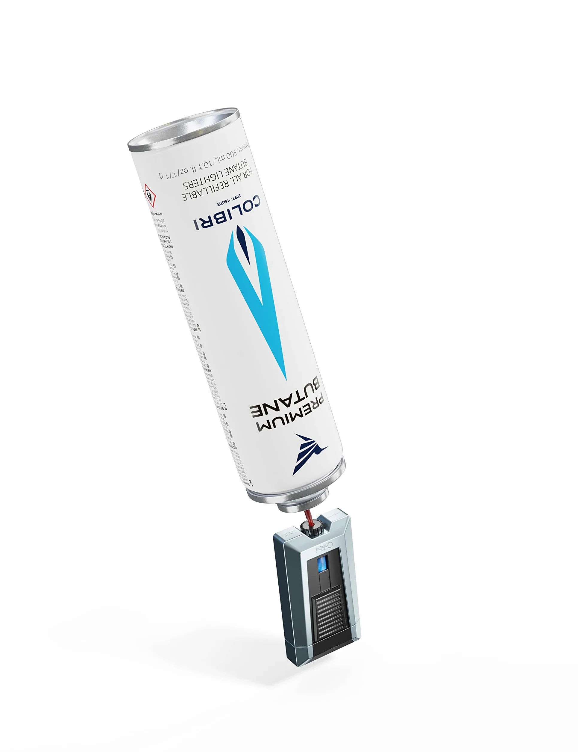 Colibri Botella Gas Butano 300 ml para recargar encendedores