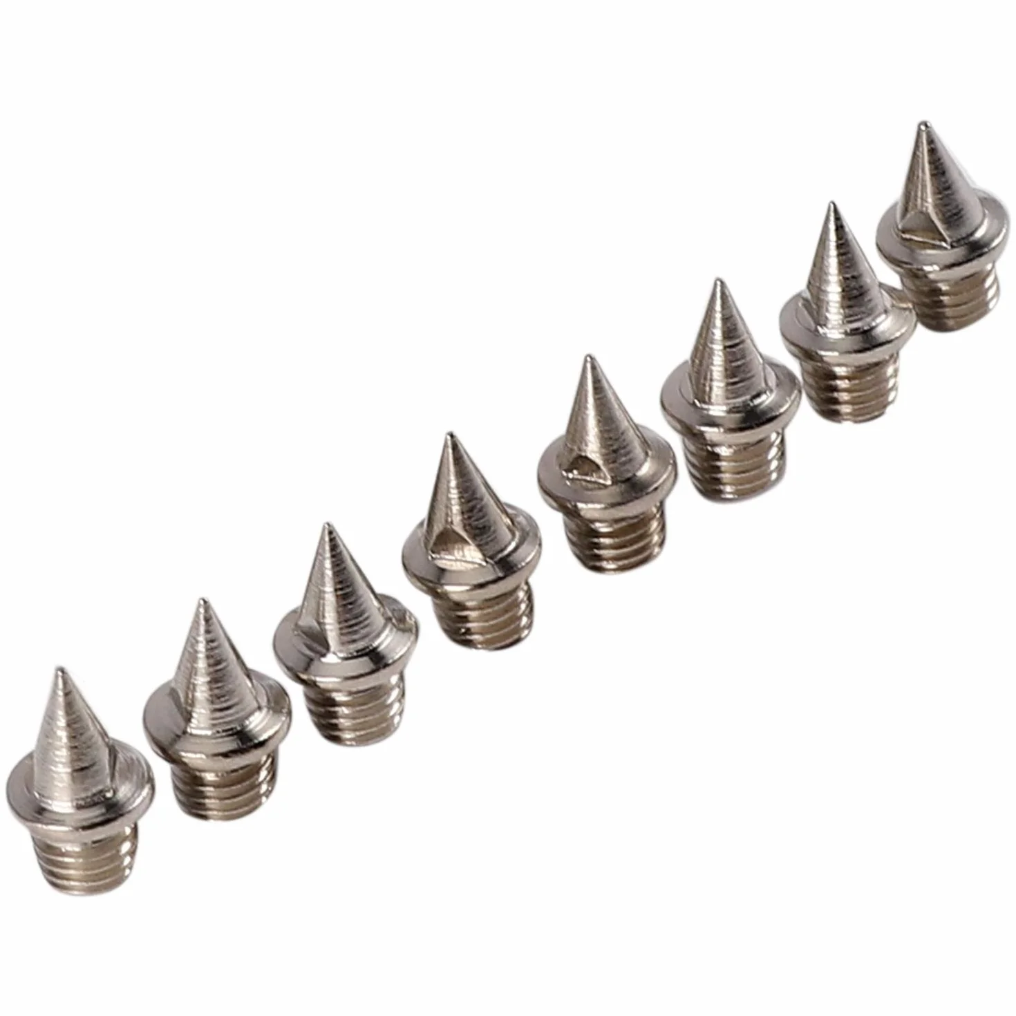 Nuevas 120 piezas clavos clavos zapatos clavos para deportes correr pista zapatos entrenador Screwback agarre 7 mm