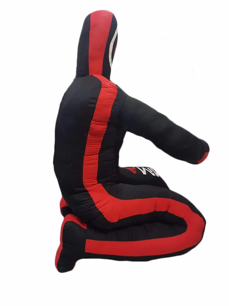 MMA Dummy Judo Grappling Dummy Punching Bag Brazilian BJJ JIU Jitsu Sitting Position Dummy Wrestling Martial Arts Boxing Karate Training Dummy (UNFILLED)