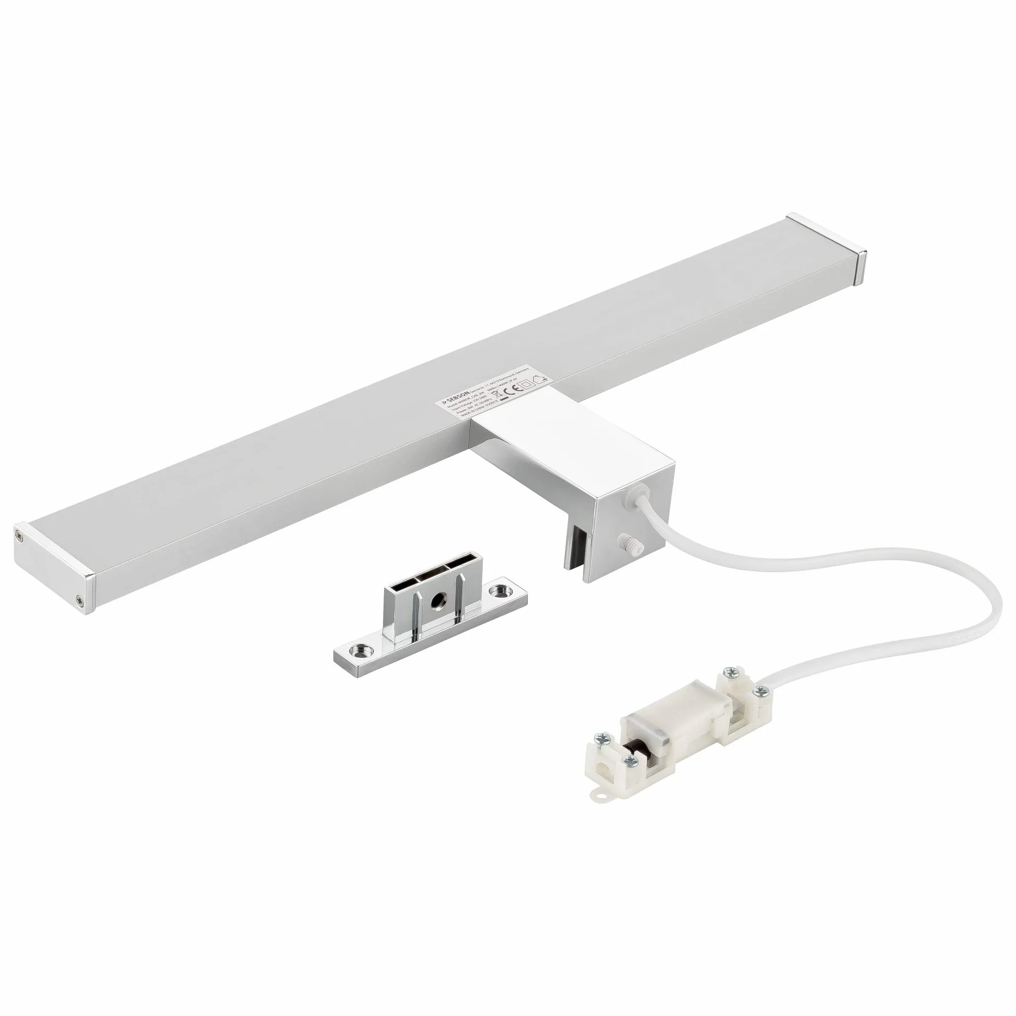 SEBSON Lampara Espejo Baño LED 40cm 8W 600lm 4000K IP44