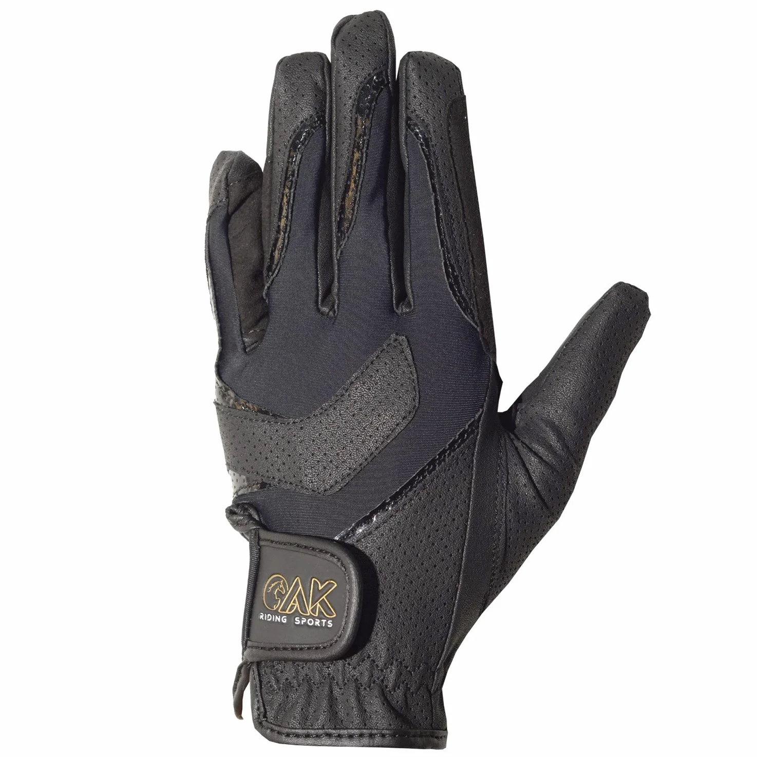 AK AKRS-6227 - Guantes de equitación transpirables para todas las estaciones, unisex, elegantes y elegantes