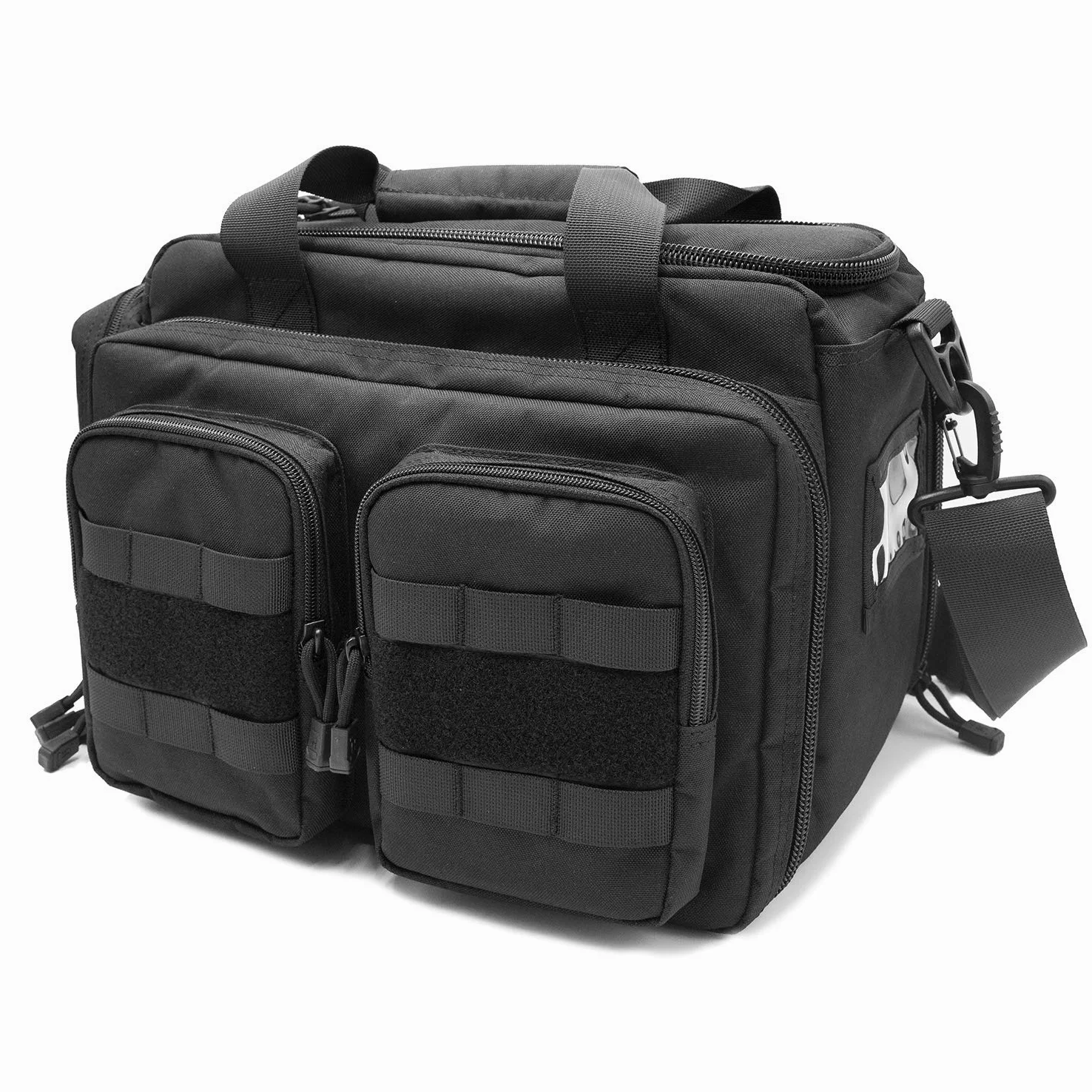 Procase Bolsa Táctica para Armas, Bolsa de Lona Acolchada para Pistola Cargador Munición, Bolso Grande Estilo Militar para Caza - Negro
