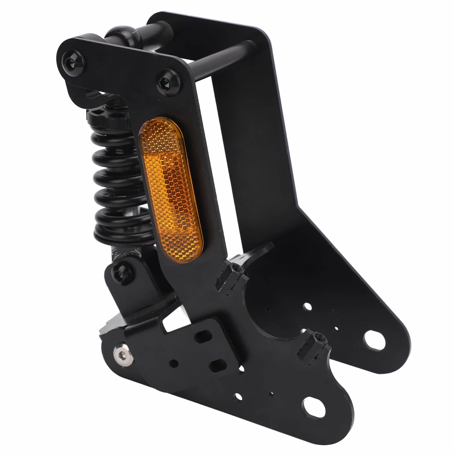 POENVFPO Kit de Suspensión Trasera para Patinete Eléctrico, Juego de Horquillas Amortiguadoras Duraderas para Patinete Eléctrico M1, Material de Aleación de Aluminio