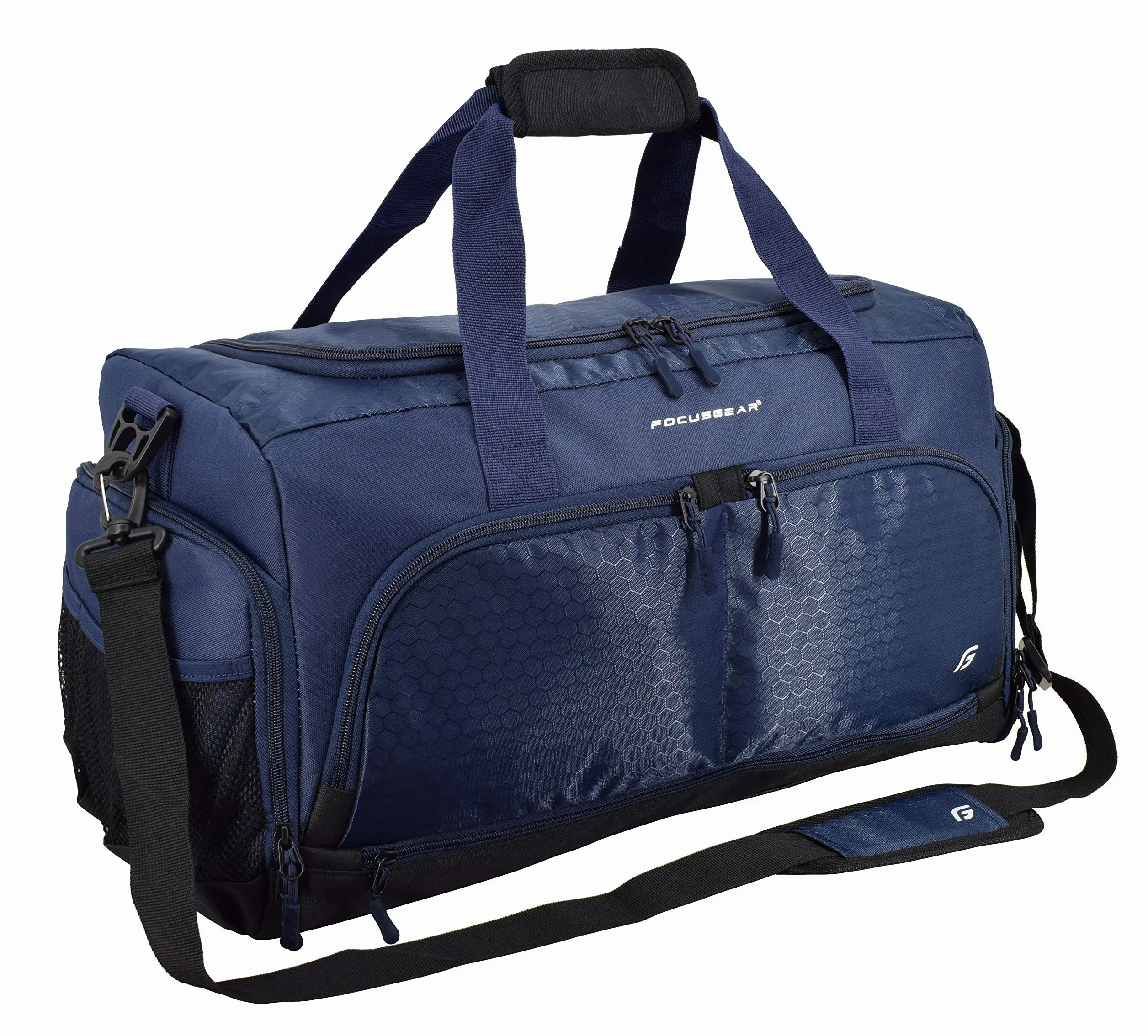 Ultimate Gym Bag 2.0: la Bolsa de Lona Duradera diseñada por crowdsource con 10 Compartimentos óptimos Incluyendo Bolsa Resistente al Agua