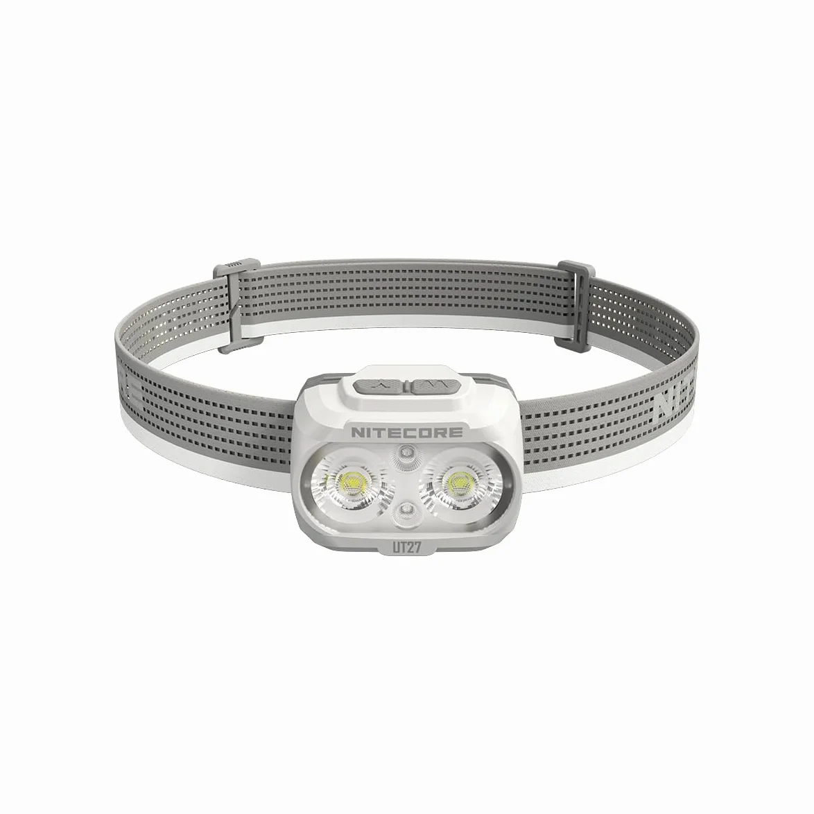 Nitecore UT27 MCT - Linterna frontal LED de carga USB-C blanca de 800 lúmenes