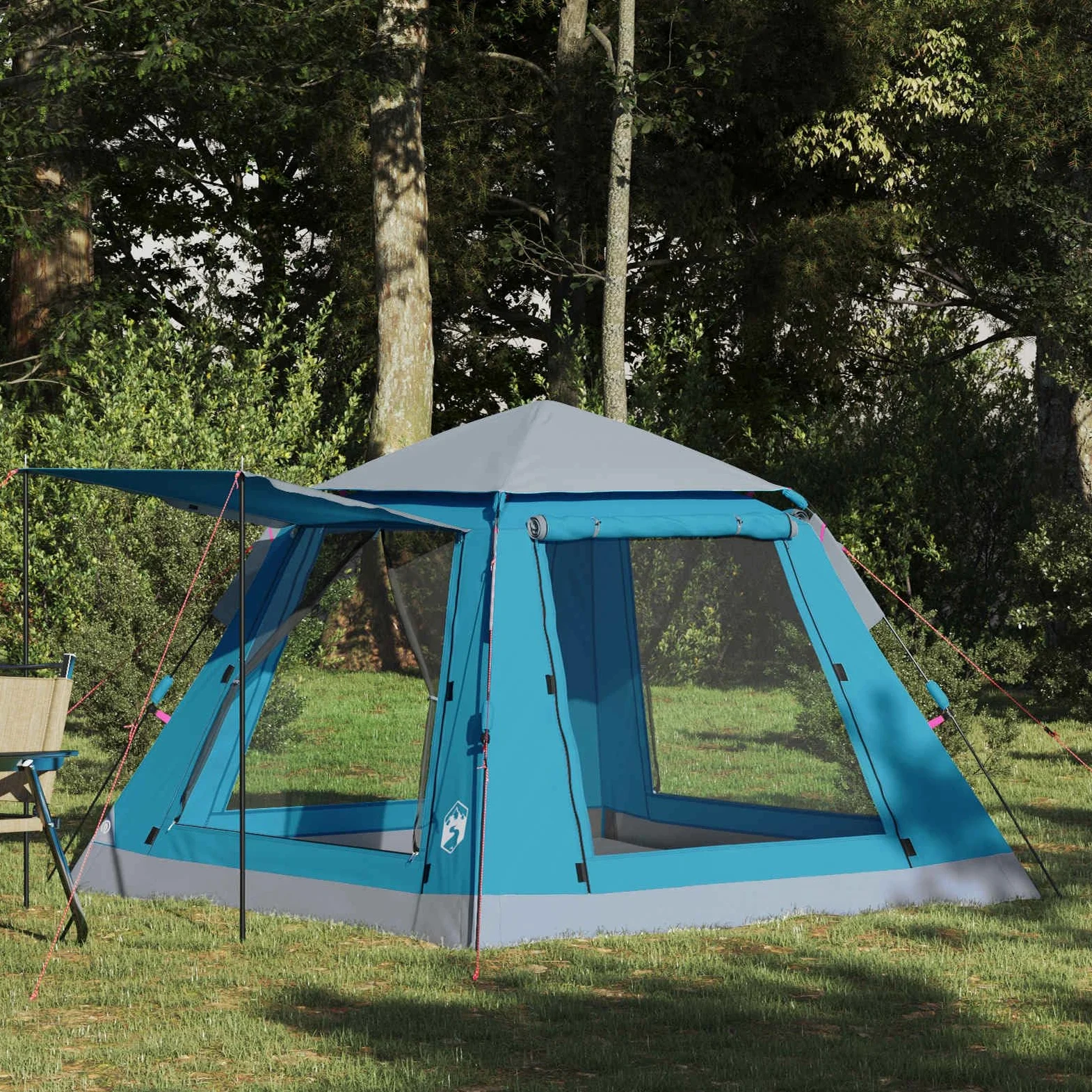 Tienda instantánea impermeable para 3 personas, poliéster 185T