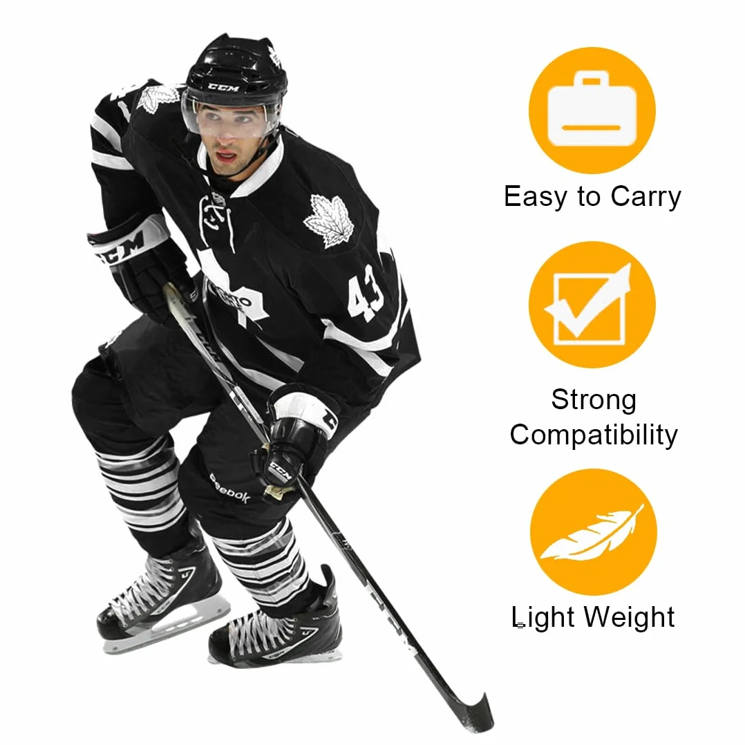 IKOPFLN Cinta de Hockey Cinta de Agarre para Deportes Cinta Adhesiva de Hockey sobre Hielo para Hockey la Raqueta de Tenis la Cuerda de Esquí la Caña de Pescar 25M*2.5cm Incluye 1 Tijera en U