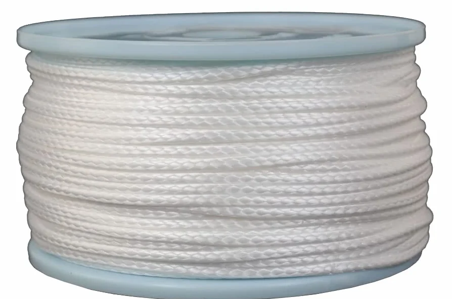 Dyneema - Cuerda trenzada Dyneema, diámetro 3 mm, 100 m, color blanco