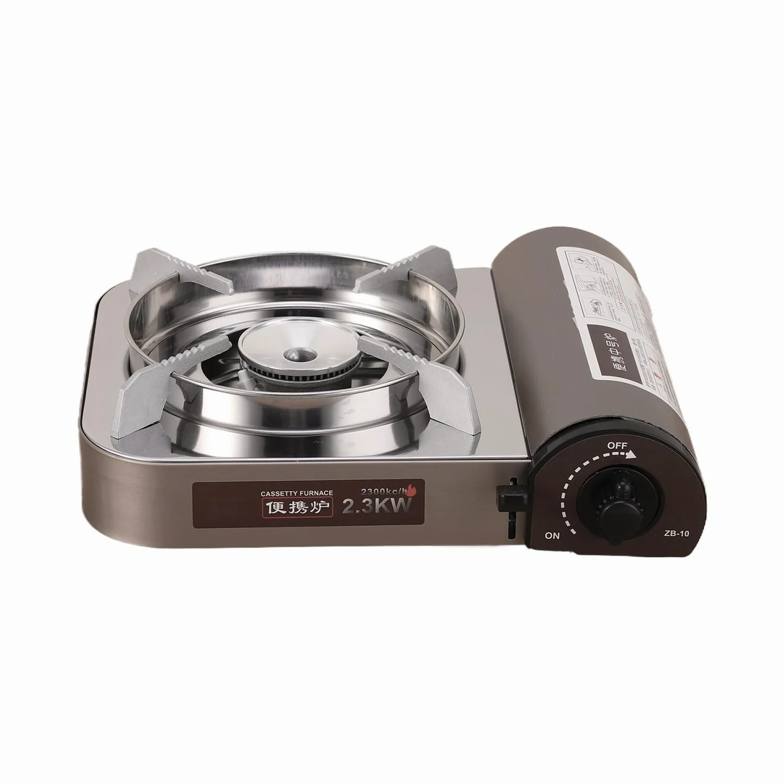 Estufa De Camping Pequeña Parrilla Barbacoa Cocina Portátil | Estufa De Barbacoa Compacta Resistente A Altas Temperaturas Para Pesca, Senderismo, Terraza Y Acampada