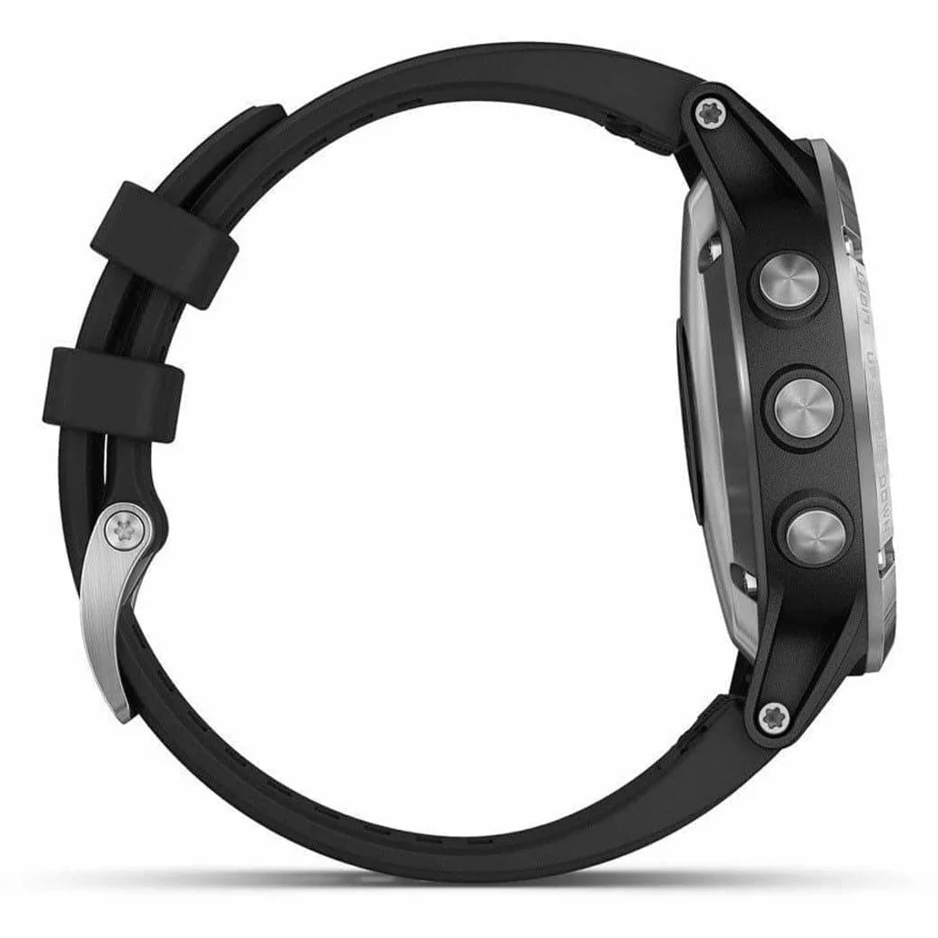 Garmin Fenix 5 Plus GPS Multideporte Reloj Negro