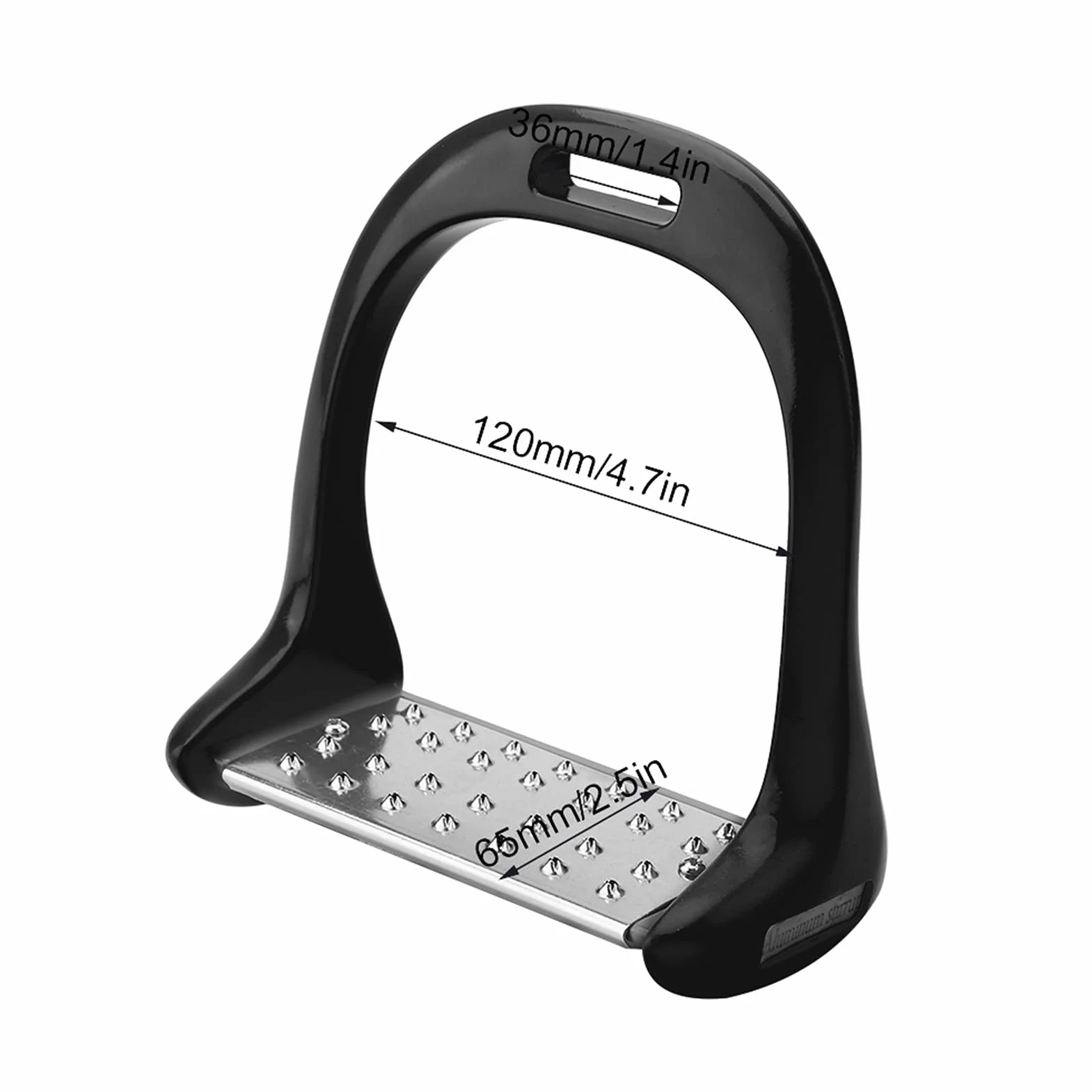 Estribos de Seguridad para Caballos de Aluminio Antideslizantes Acabado Elegante
