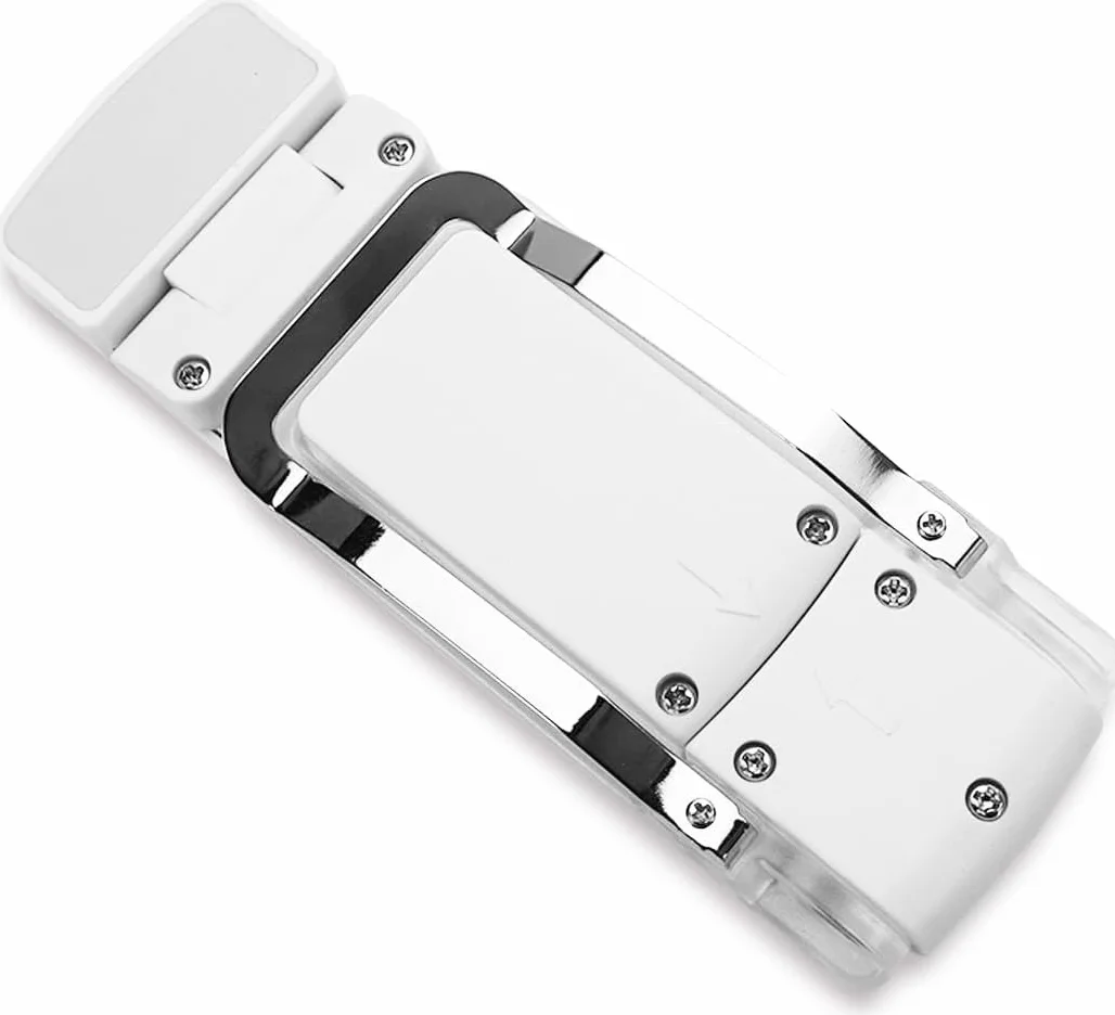 QUMOX Lámpara de Lectura LED con Clip, 3 Tonos Ámbar, 5 Niveles de Brillo, Temporizador, Recargable por USB