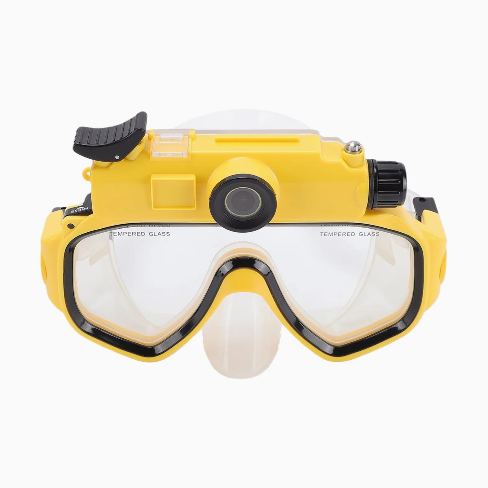 Gafas de Buceo con Cámara, Resistentes Al Agua 15M, 2K 50MP | Estabilización electrónica, transferencia de vista previa instantánea de la aplicación, compartir una clave, para bucear