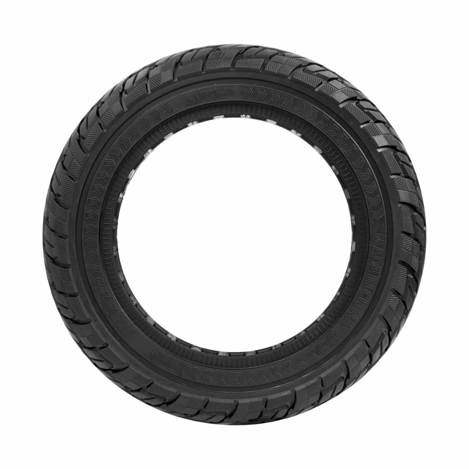 Neumático sólido for patinete eléctrico, Compatible With Xiaomi, 4 Pro de 10 pulgadas, con diseño de panal, 60/70-7.0, todoterreno, sin cámara. rueda de scooter de goma maciza
