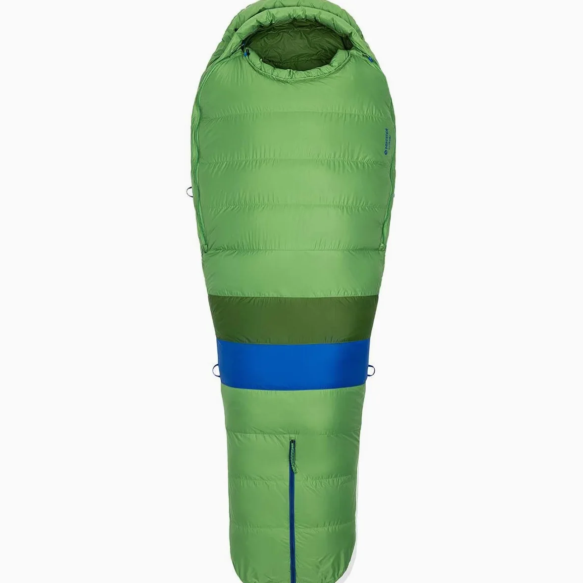 Marmot Palisade, Down Adult Mummy Sleeping Bag, 650 Duck Down Filling, Very Light and Warm, Suitable Down to -21°