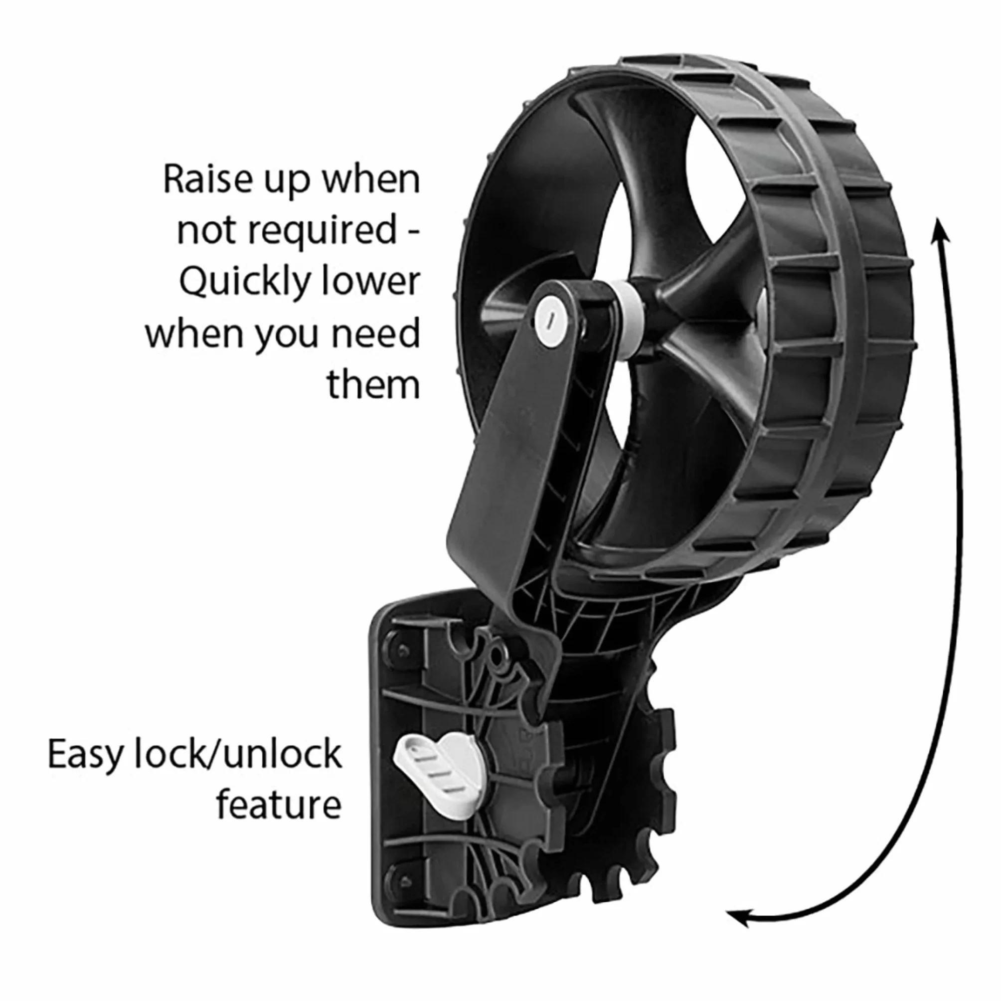 RAILBLAZA Dinghy Wheels - Ruedas para Dinghy (2)