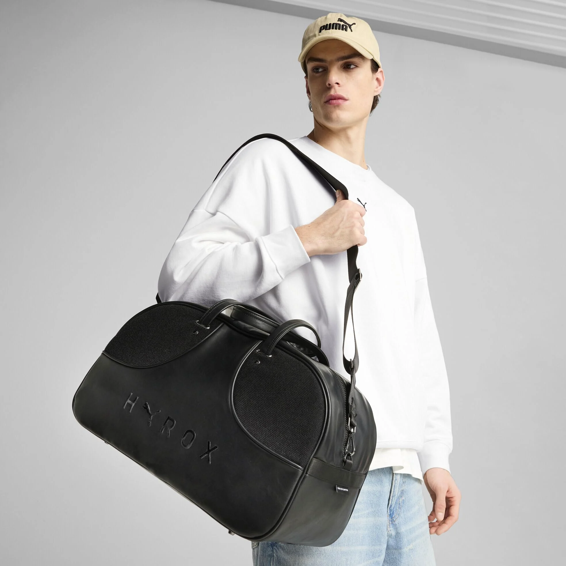 PUMA Bolsa de Deporte Puma x Hyrox Grip Bag Puma Black Negro