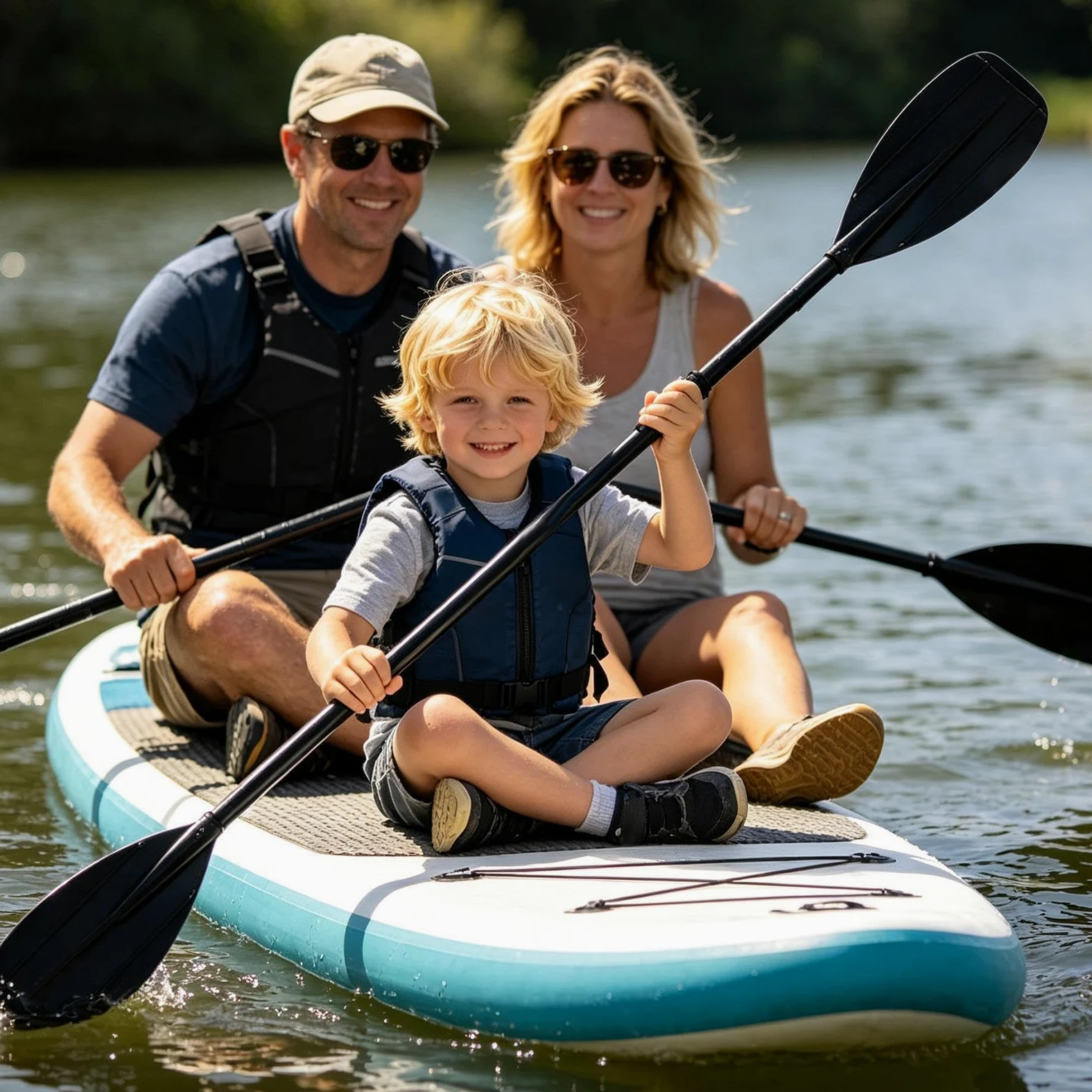 Pala de fibra de carbono Paddleboard Carbono Fibra 2 Secciones Ligero Doble | Pala de kayak recreativa Para Pesca, Piragüismo, Travesía, Pesca Con Caña, Lago, Río, Mar, Rafting, Expedición,